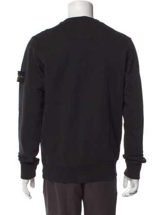 Stone Island Crew Neck Long Sleeve Sweatshirt
