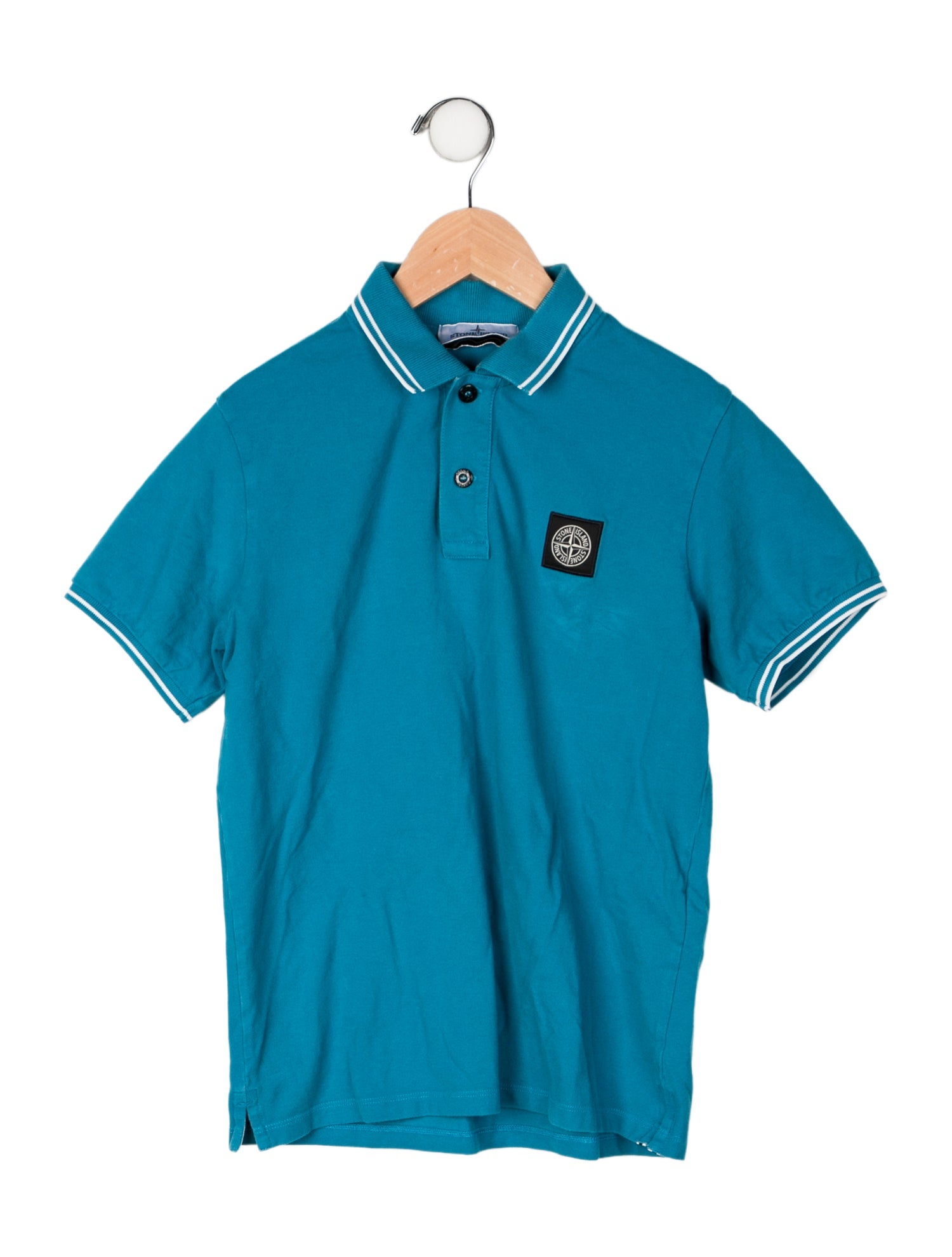 Stone Island Solid Polo Top