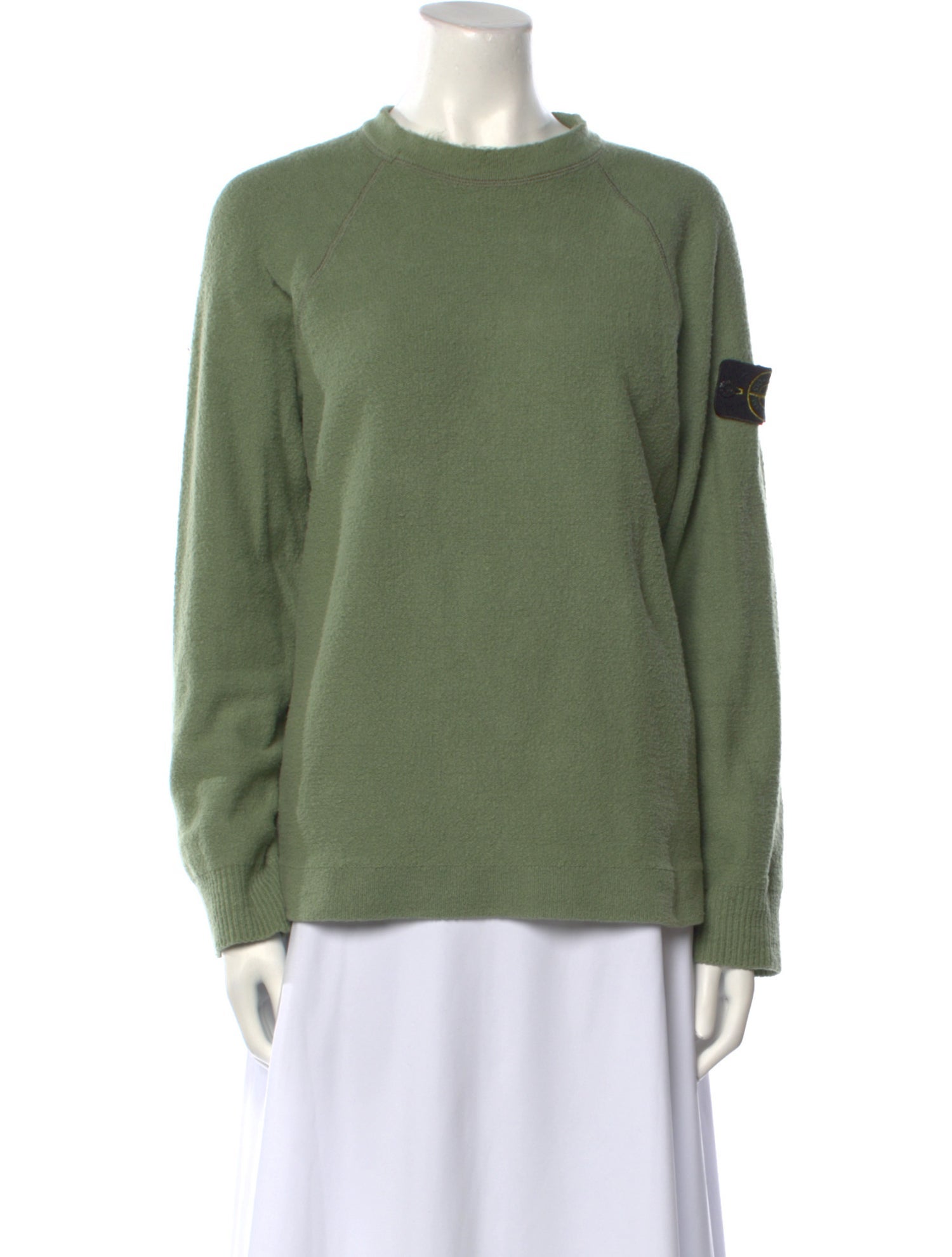 Stone Island Crew Neck Long Sleeve Pullover