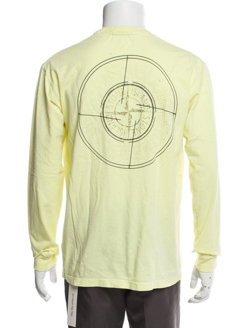 Stone Island Graphic Print Crew Neck T-Shirt