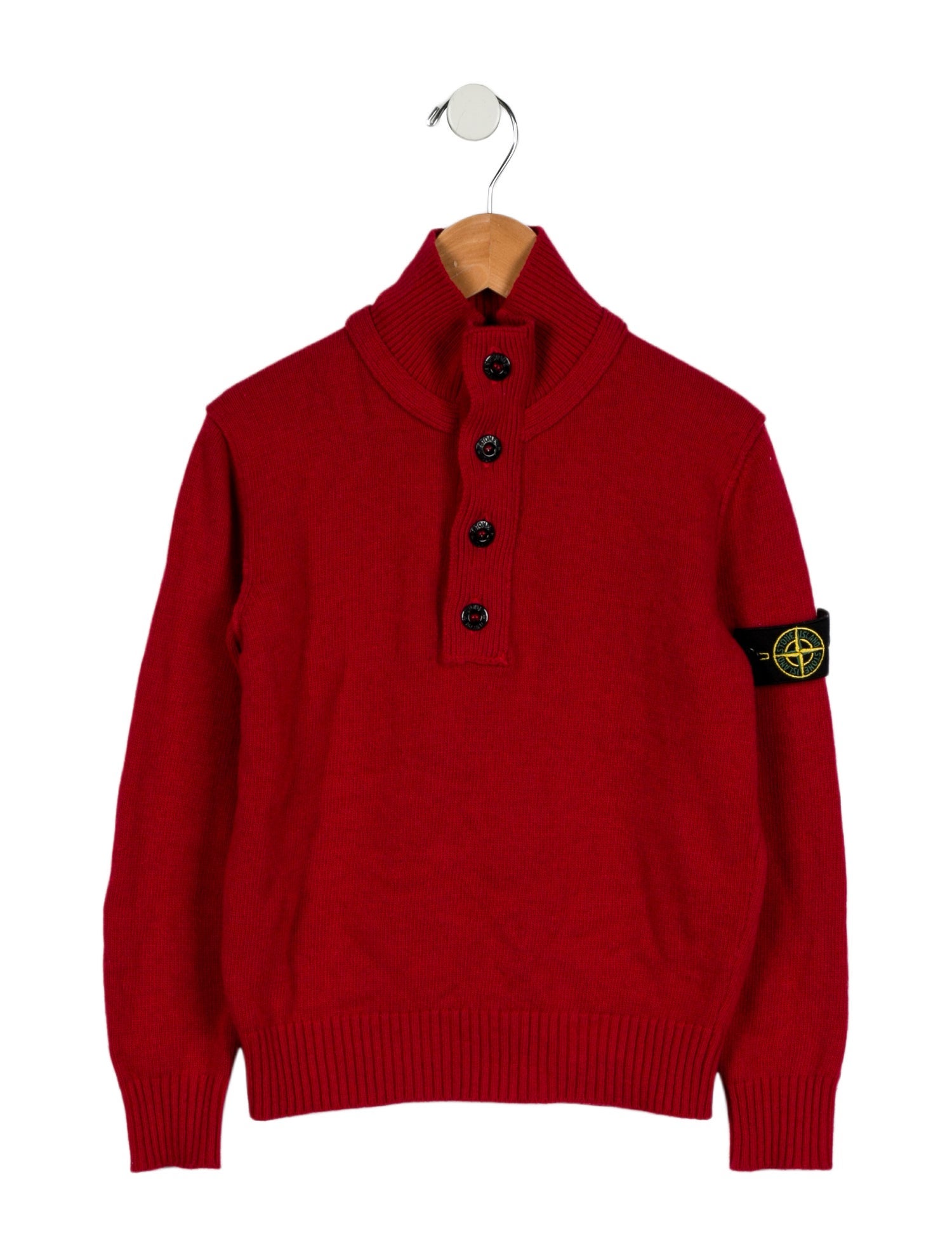 Stone Island Boys' Knit Sweater W/Tags