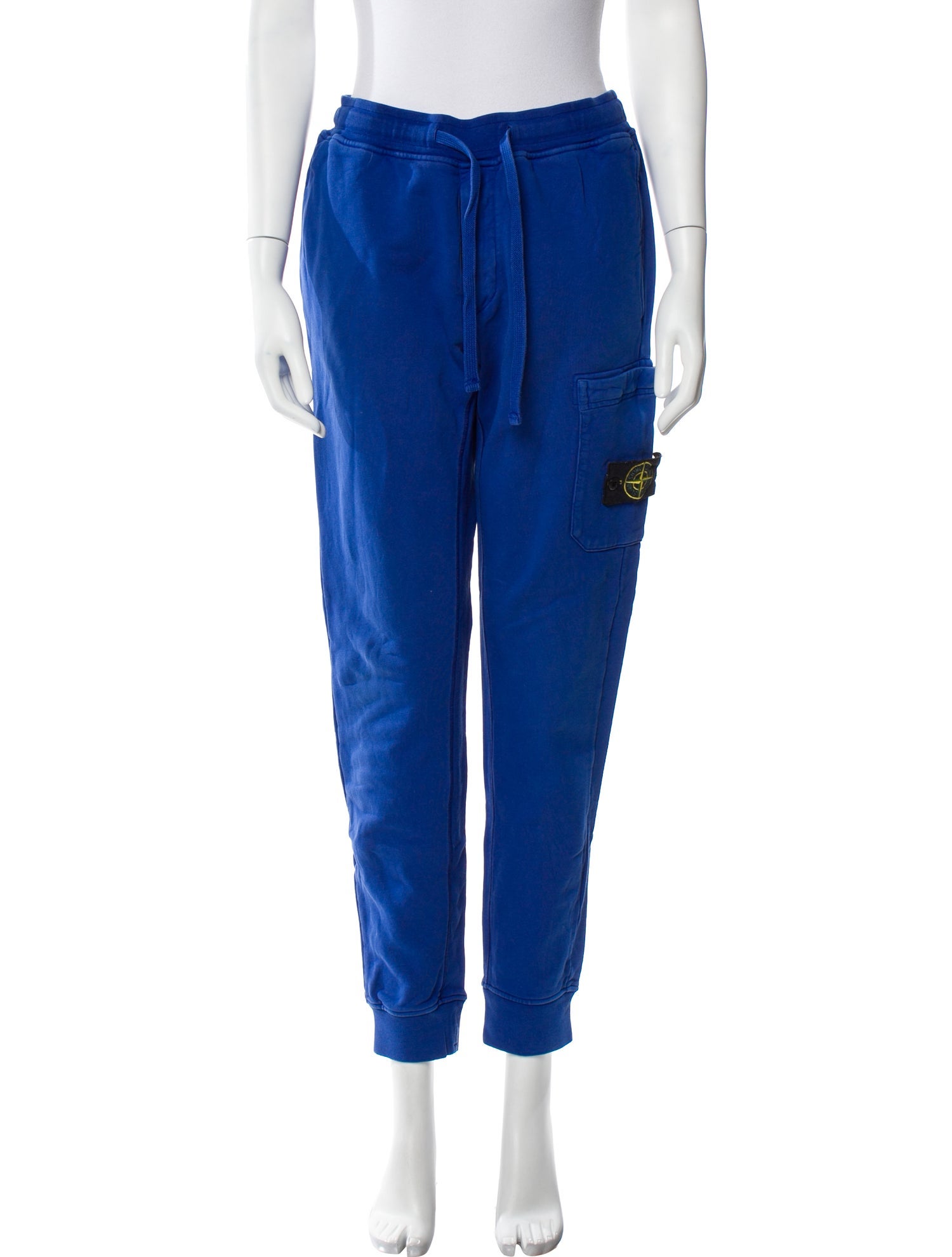 Stone Island Embroidered Accent Sweatpants