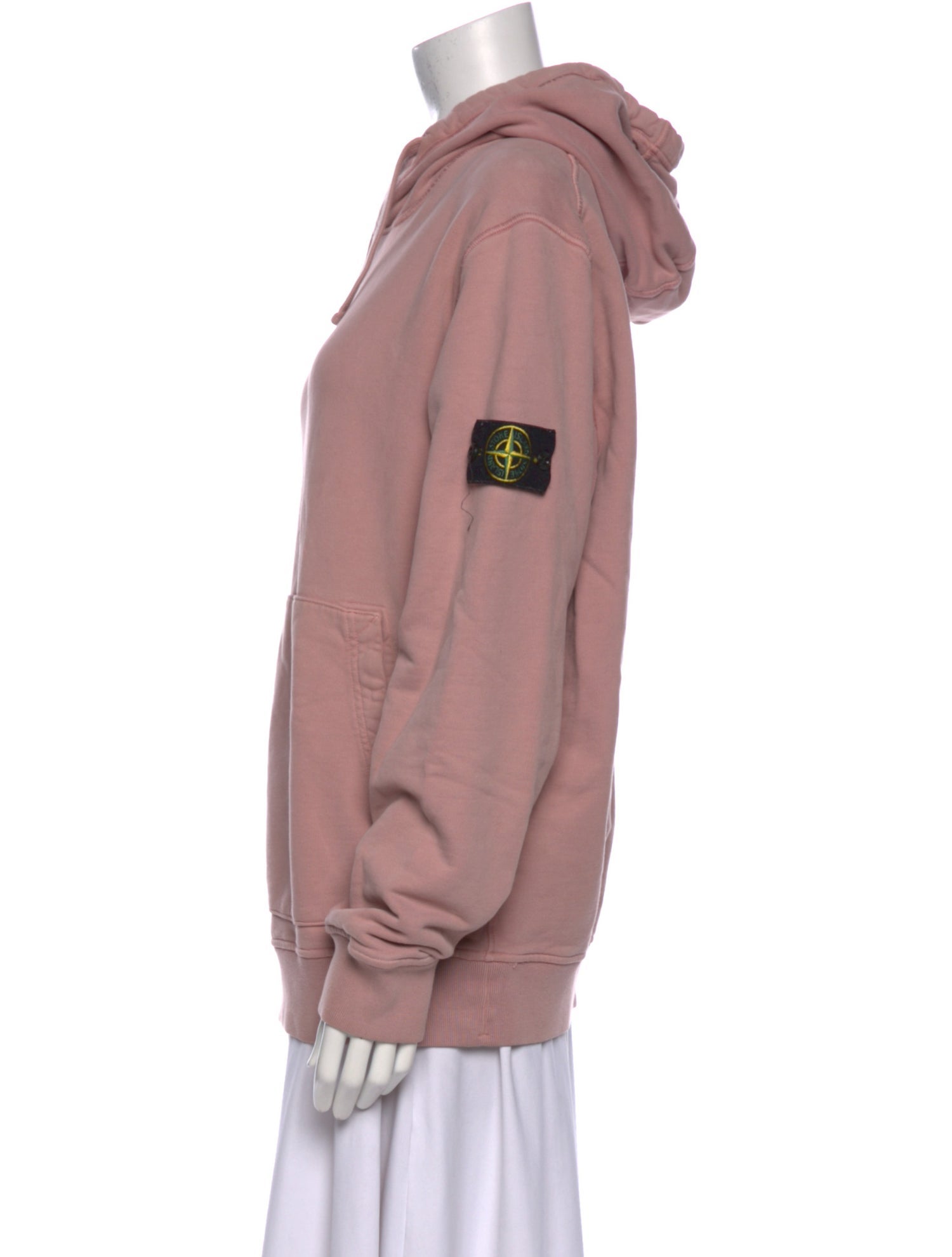 Stone Island Mock Neck Long Sleeve Sweatshirt