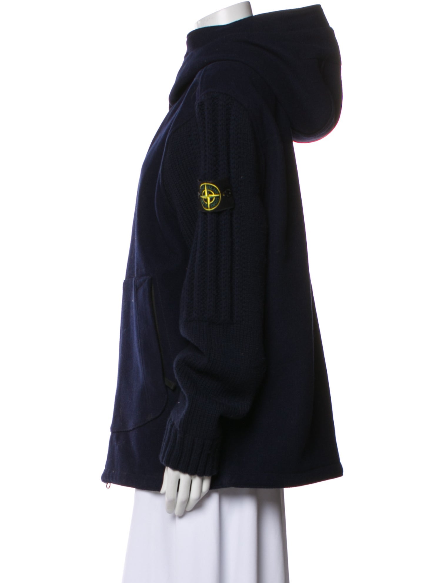 Stone Island Wool Bomber Jacket
