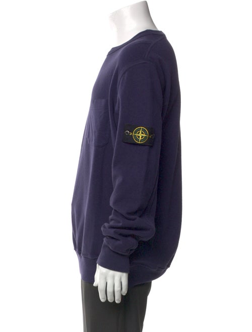 Stone Island Crew Neck Long Sleeve Sweatshirt