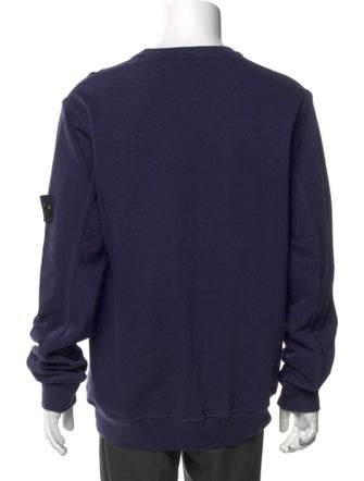 Stone Island Crew Neck Long Sleeve Sweatshirt