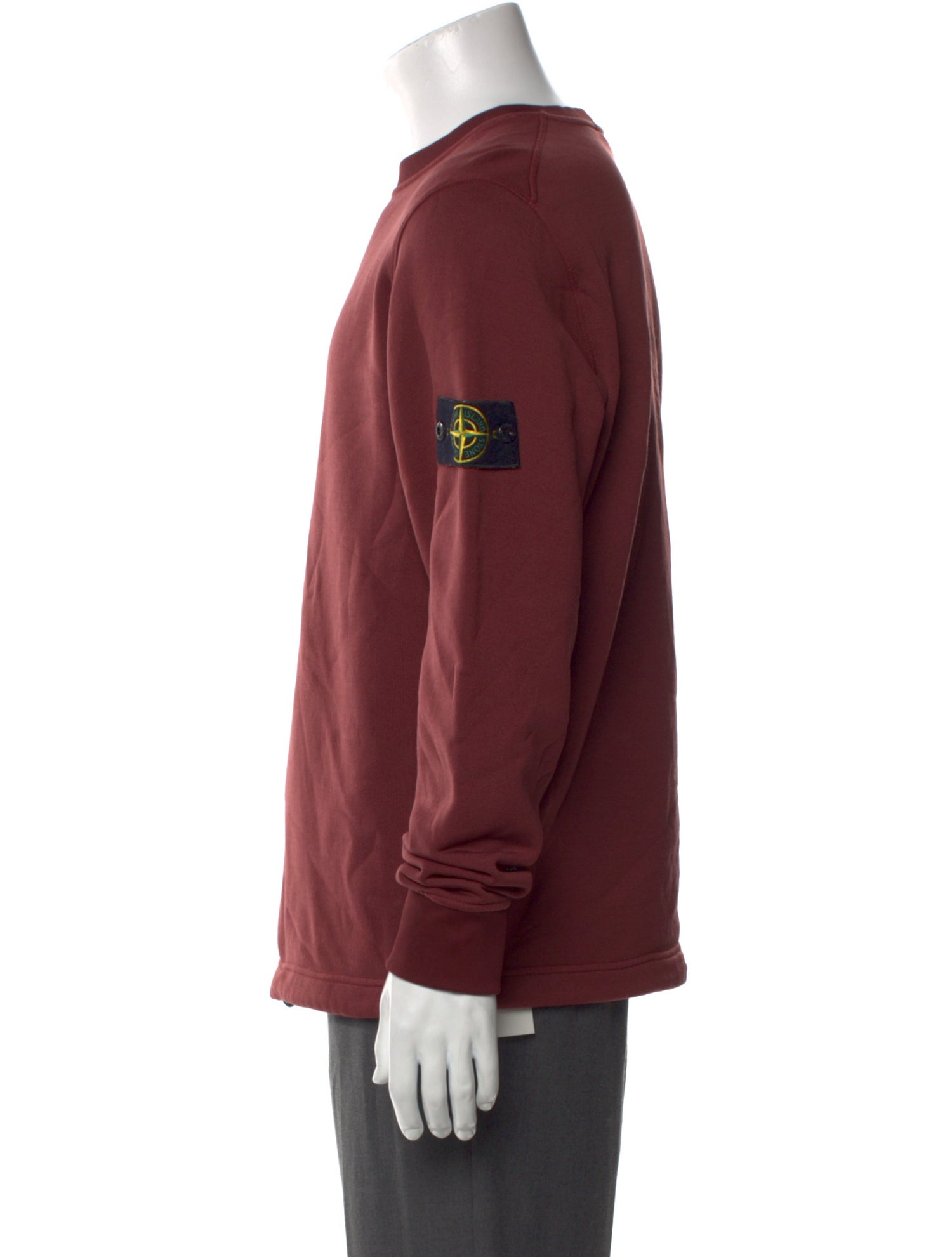 Stone Island Crew Neck Long Sleeve Pullover