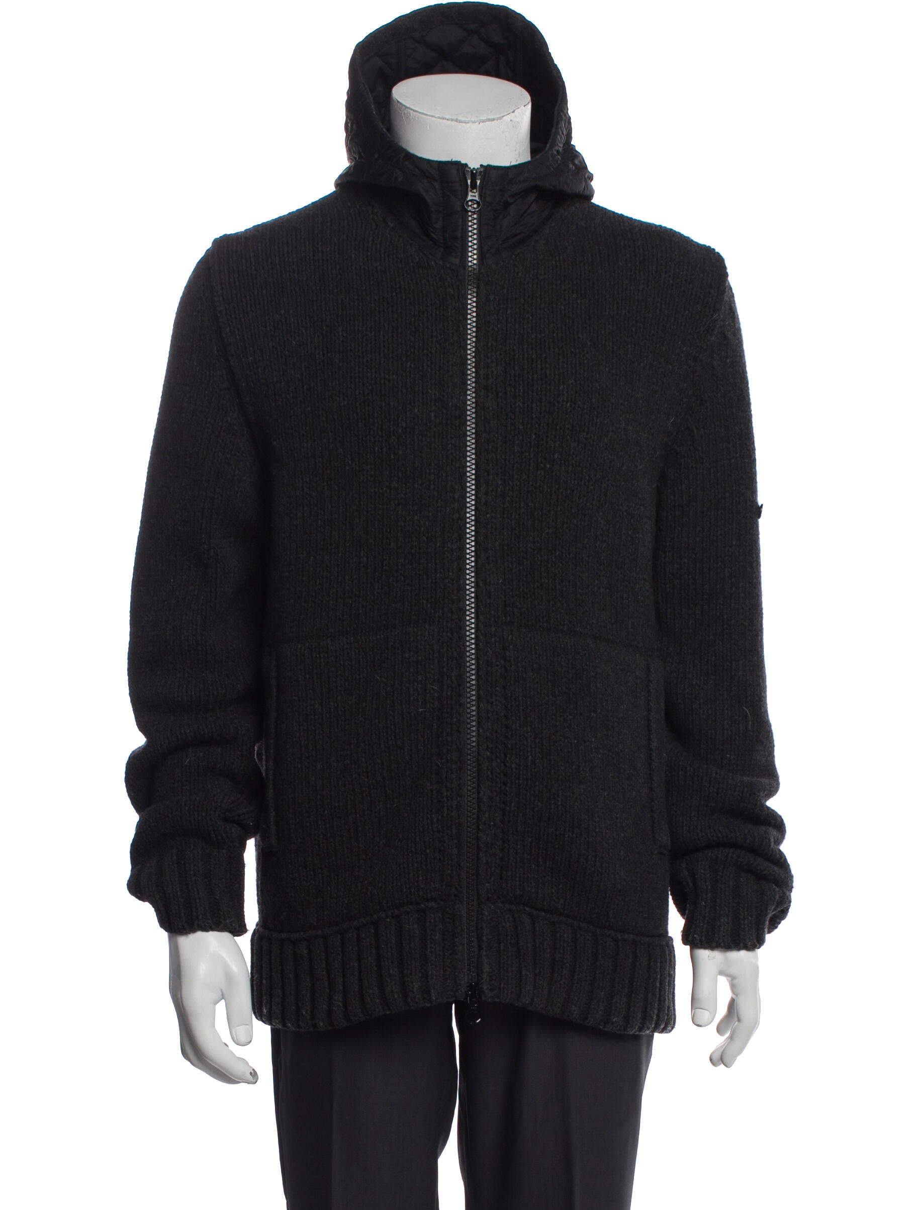 Stone Island Wool Puffer Coat