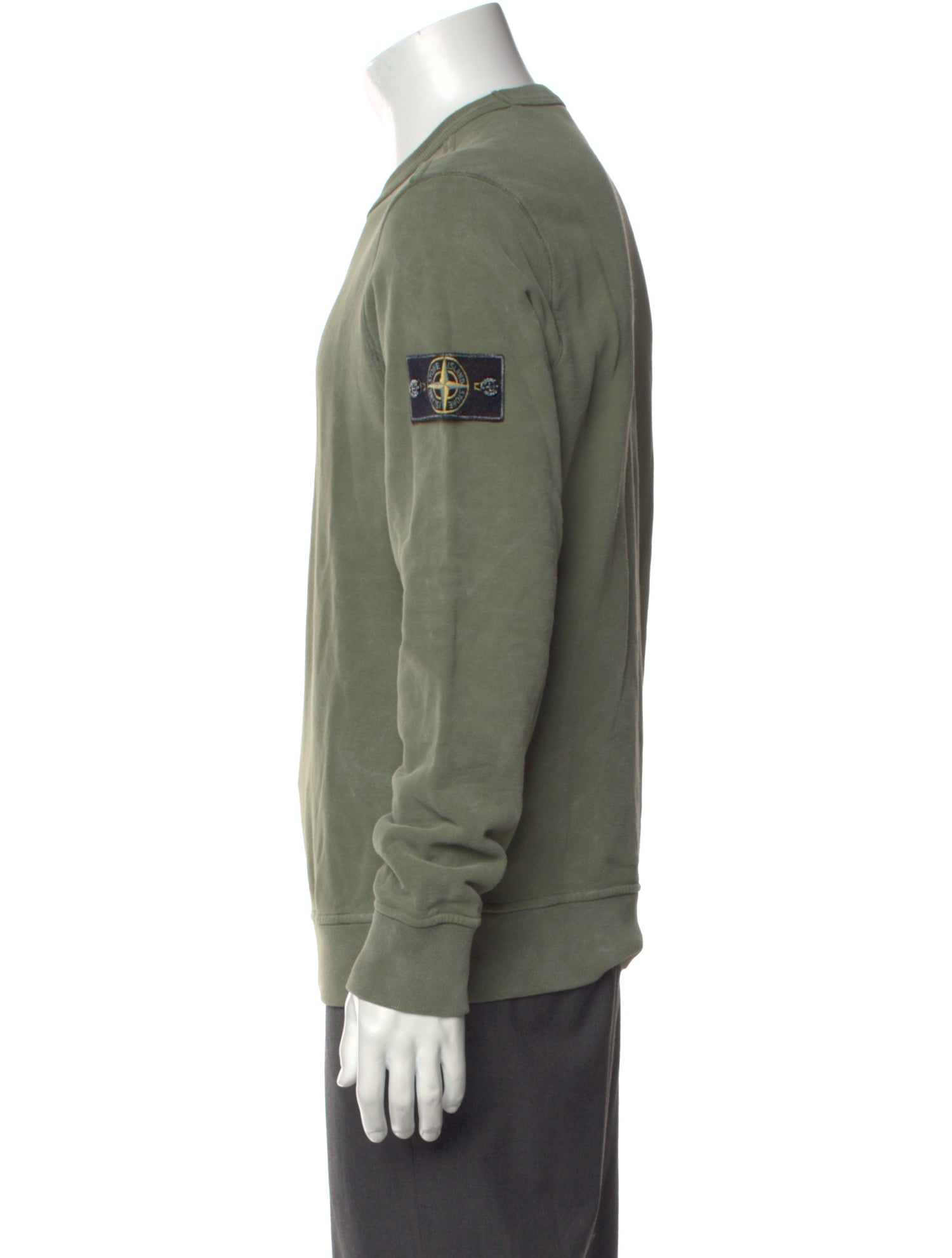 Stone Island Crew Neck Long Sleeve Pullover