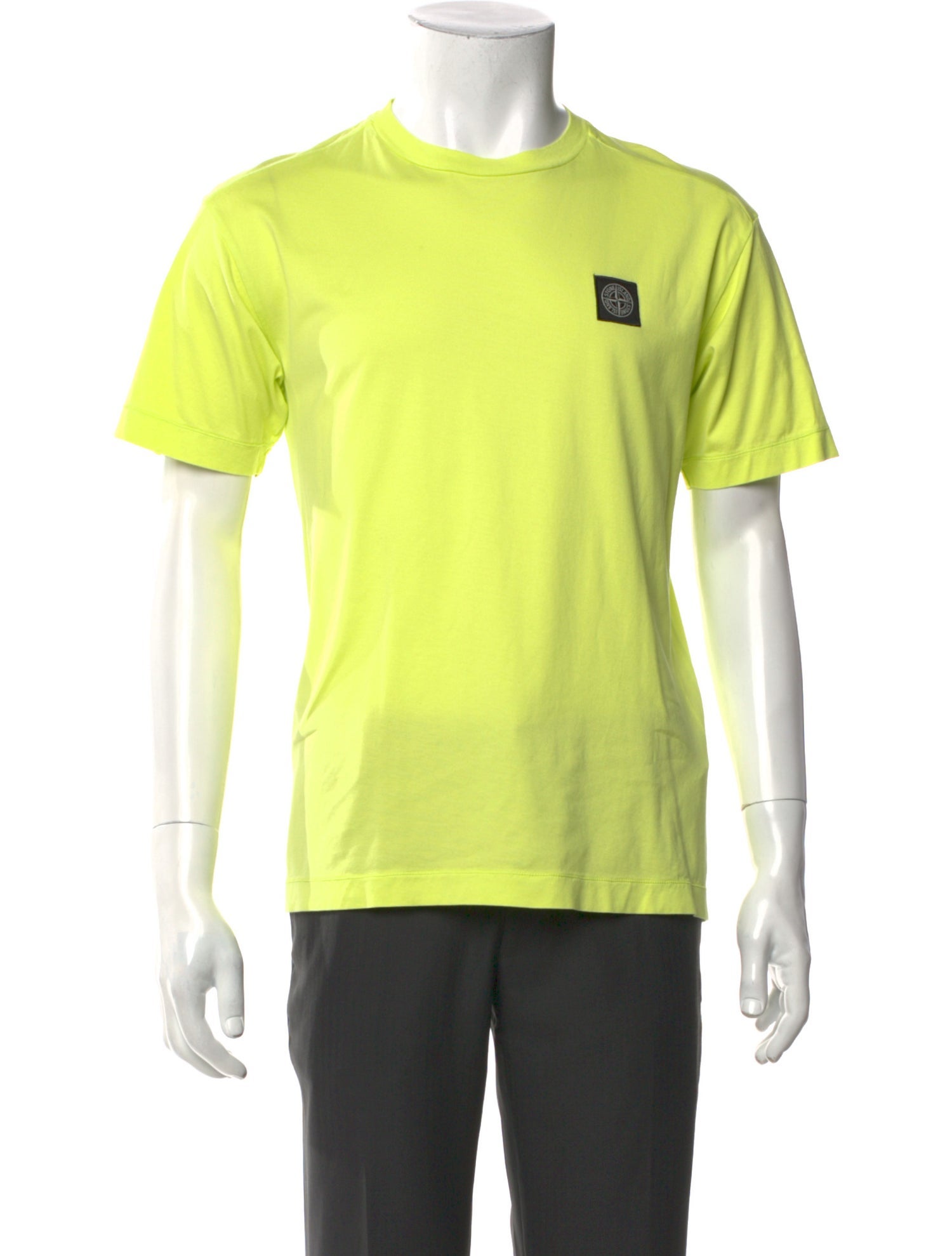 Stone Island Graphic Print Crew Neck T-Shirt