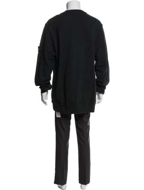Stone Island Crew Neck Long Sleeve Sweatshirt
