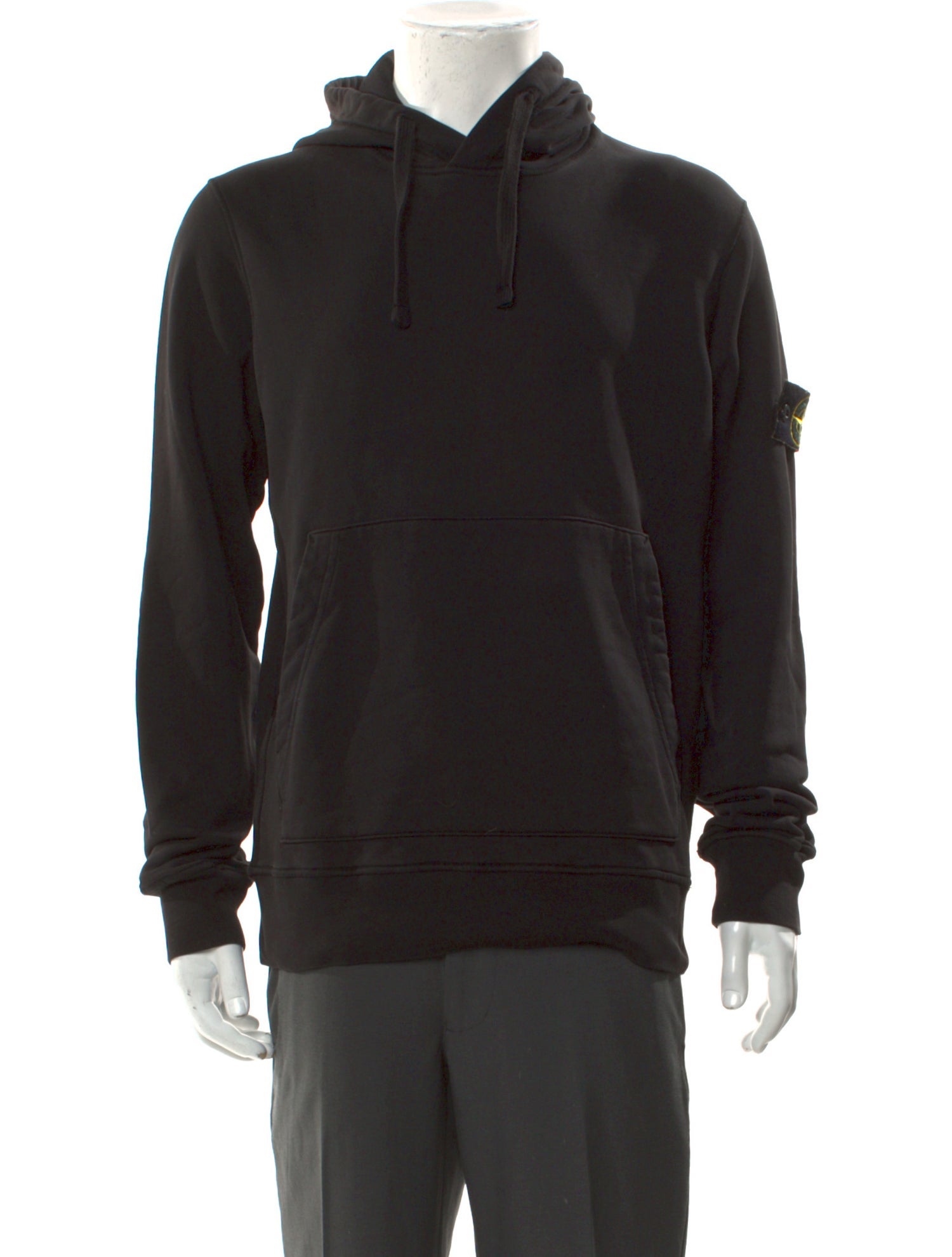 Stone Island Crew Neck Long Sleeve Hoodie