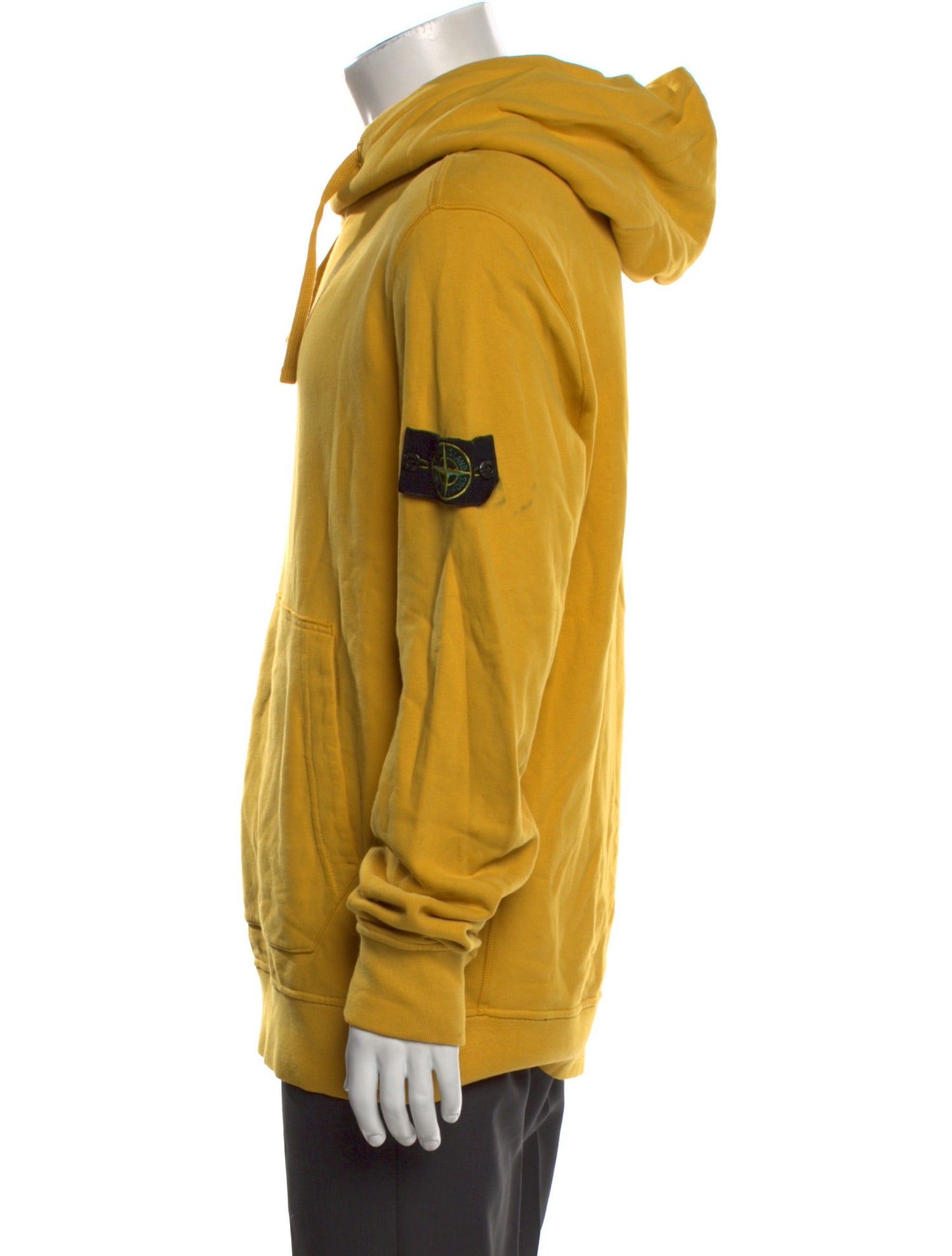 Stone Island Crew Neck Long Sleeve Hoodie