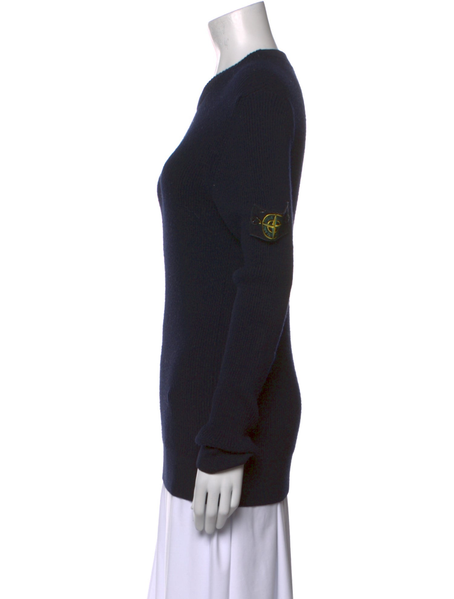 Stone Island Wool Crew Neck Sweater