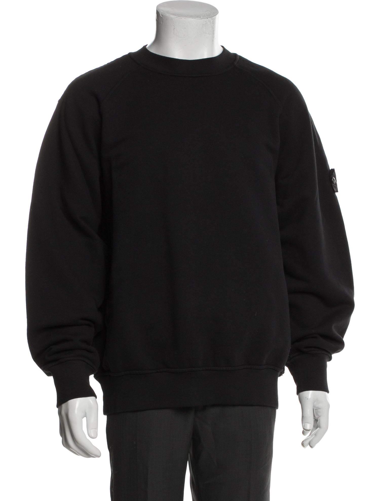 Stone Island Crew Neck Long Sleeve Sweatshirt