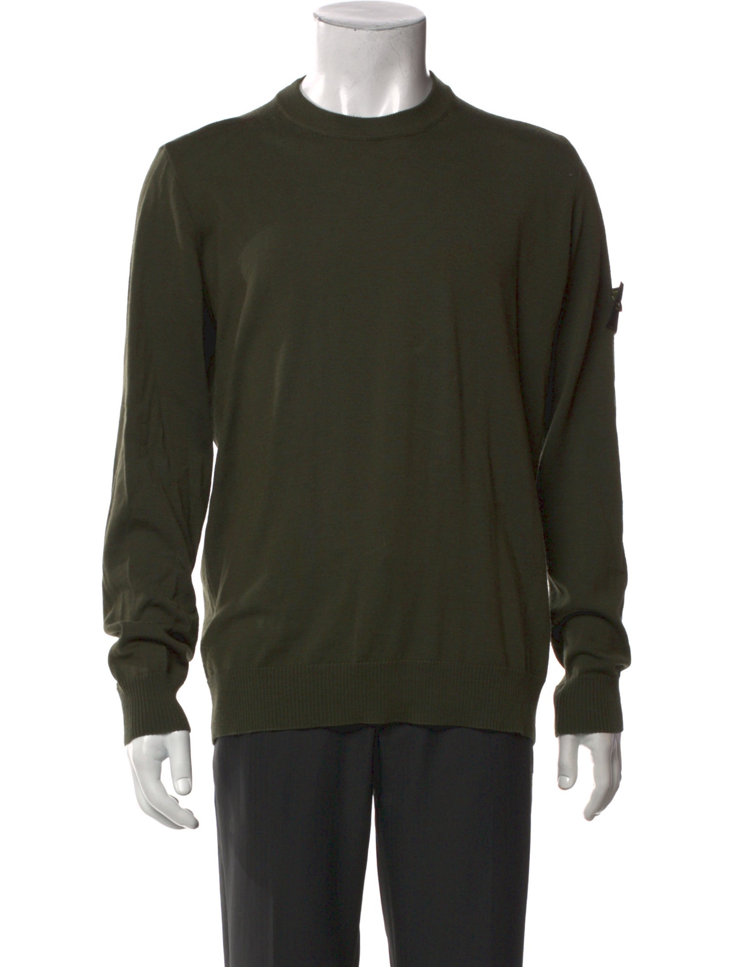 Stone Island Crew Neck Long Sleeve Pullover