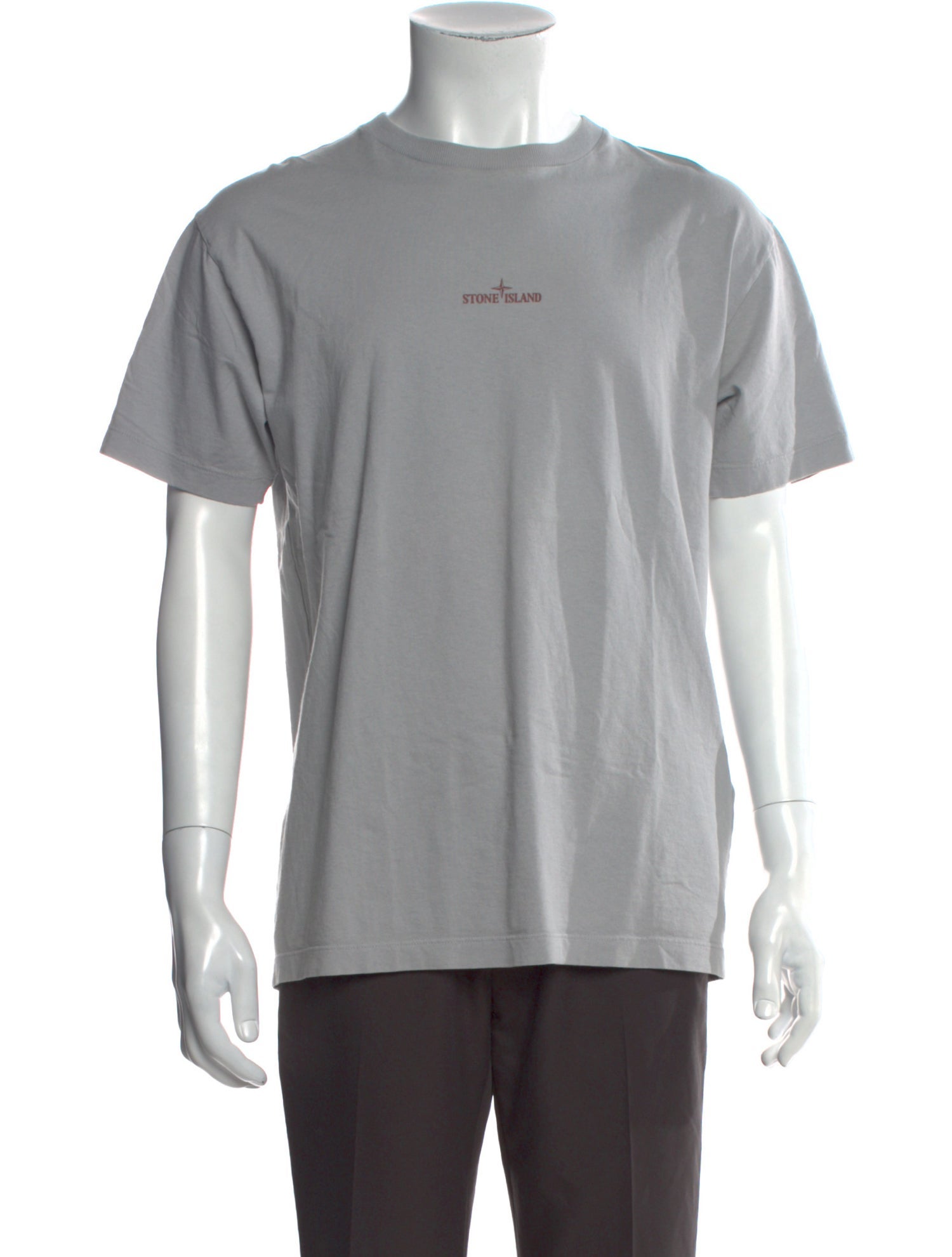 Stone Island Graphic Print Crew Neck T-Shirt