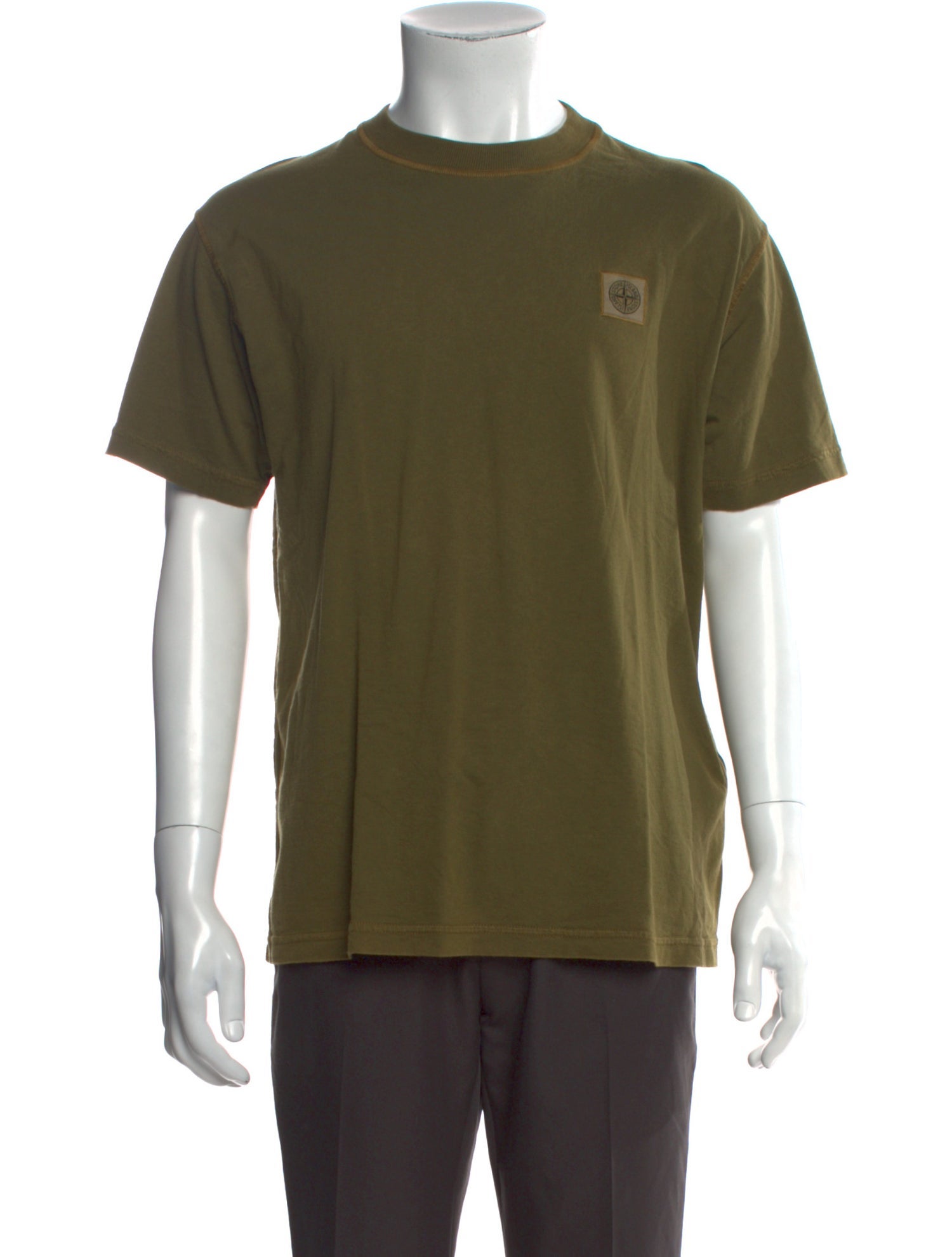 Stone Island Crew Neck Short Sleeve T-Shirt