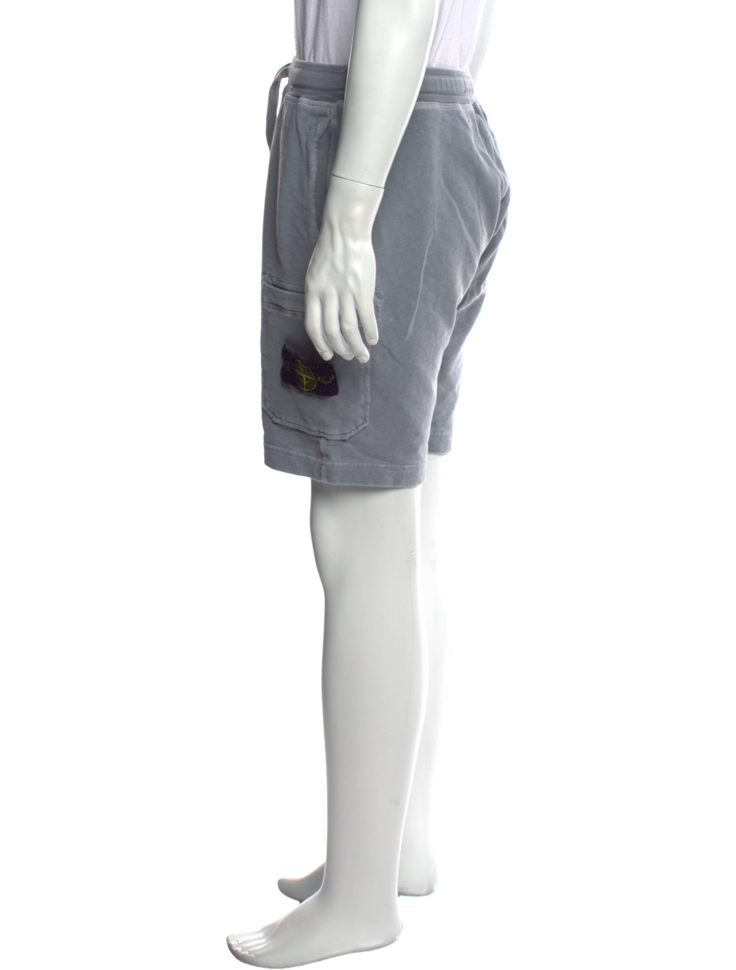 Stone Island Graphic Print Jogger Shorts