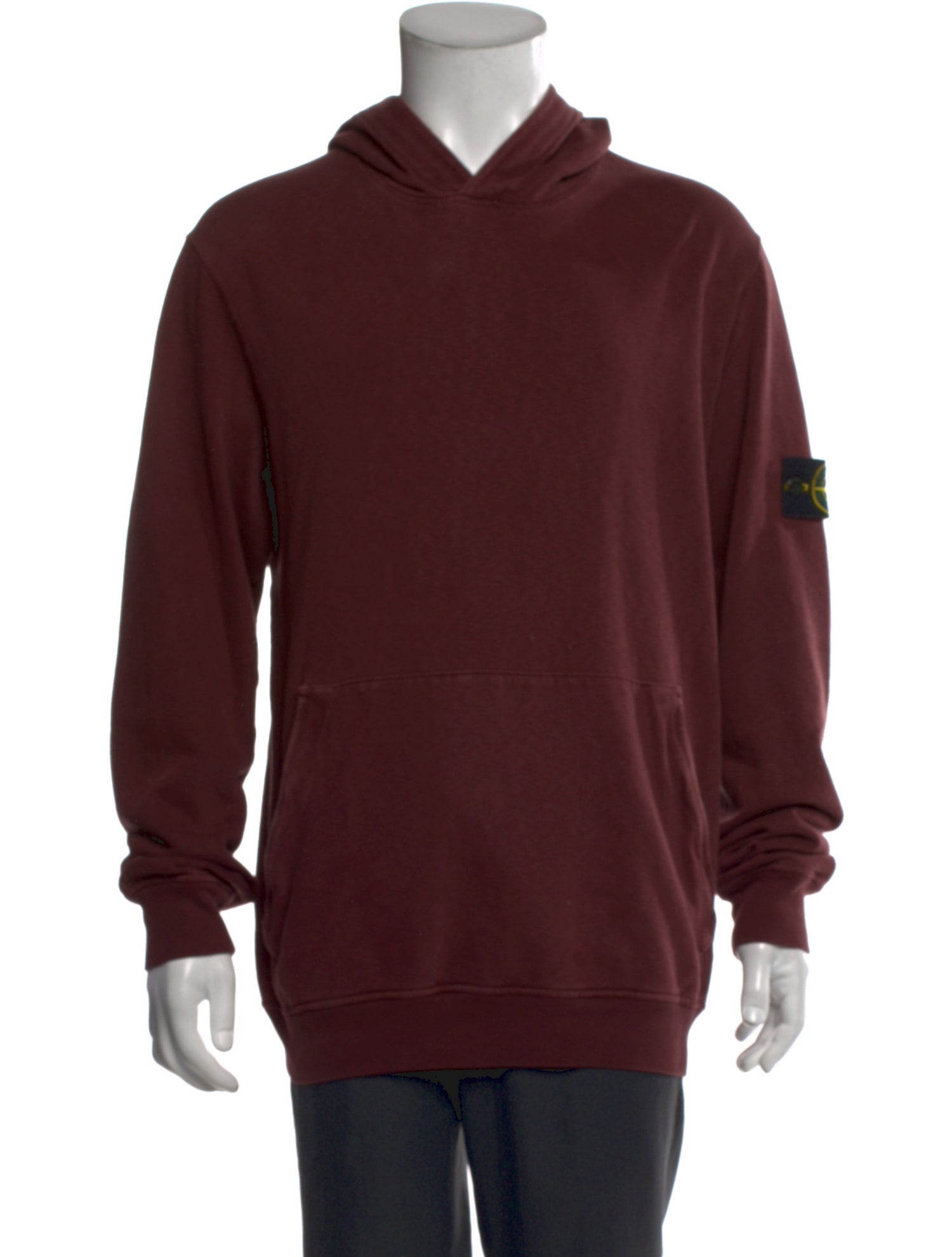 Stone Island Crew Neck Long Sleeve Hoodie