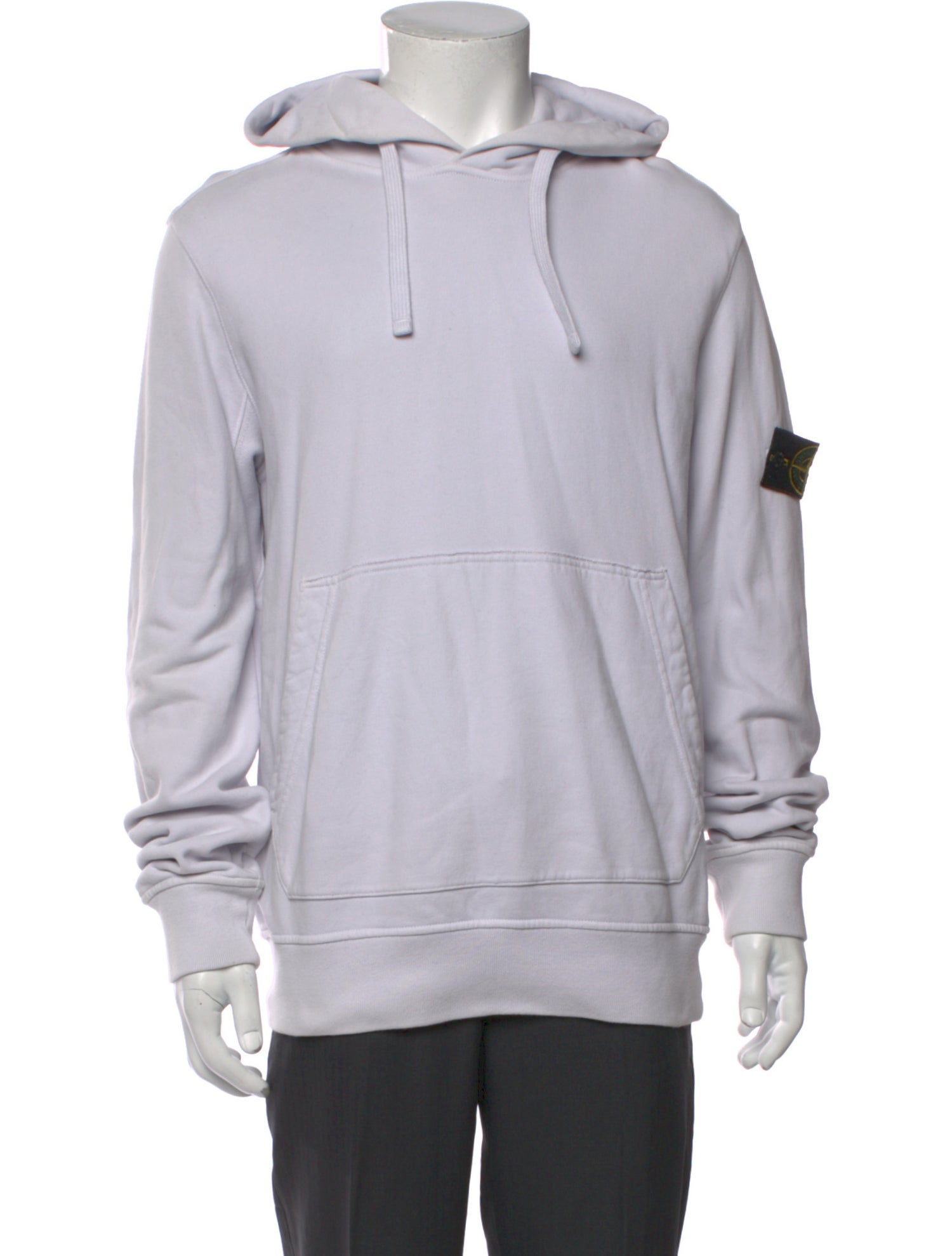 Stone Island Crew Neck Long Sleeve Hoodie