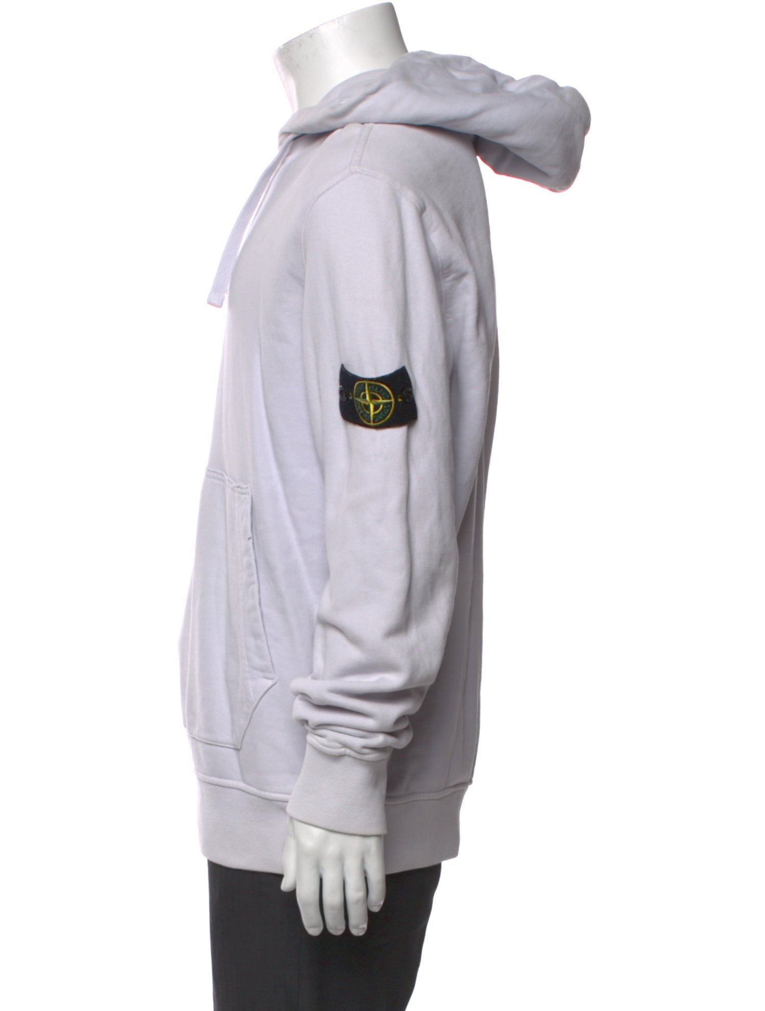 Stone Island Crew Neck Long Sleeve Hoodie