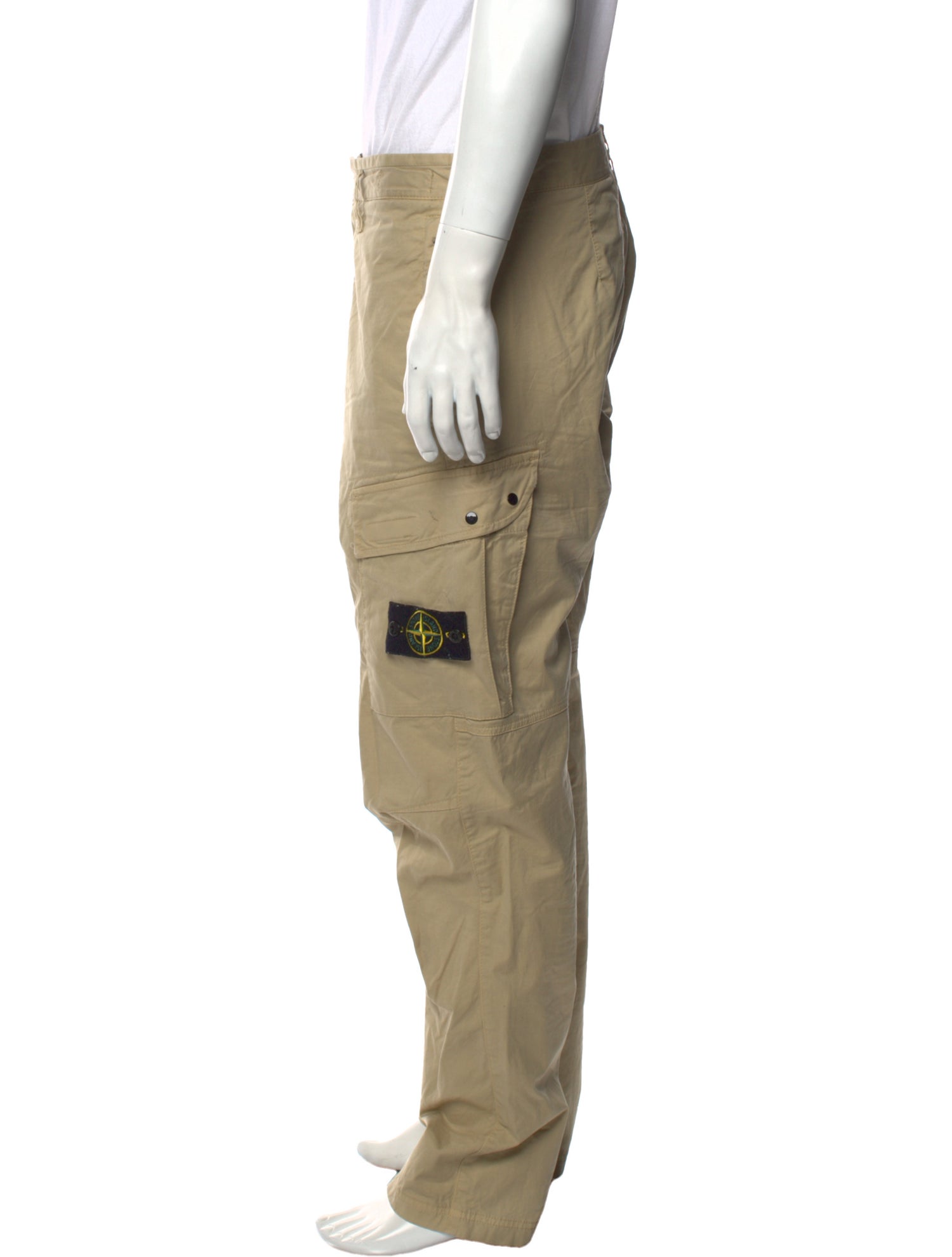 Stone Island Graphic Print Cargo Pants