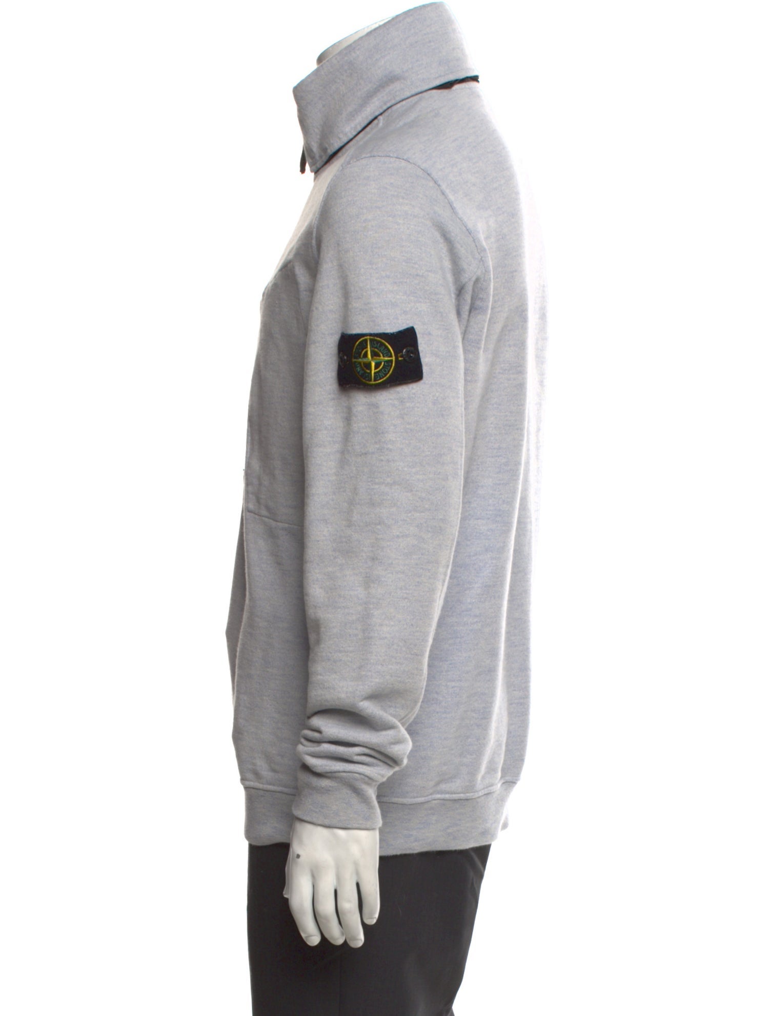 Stone Island Turtleneck Long Sleeve Sweatshirt