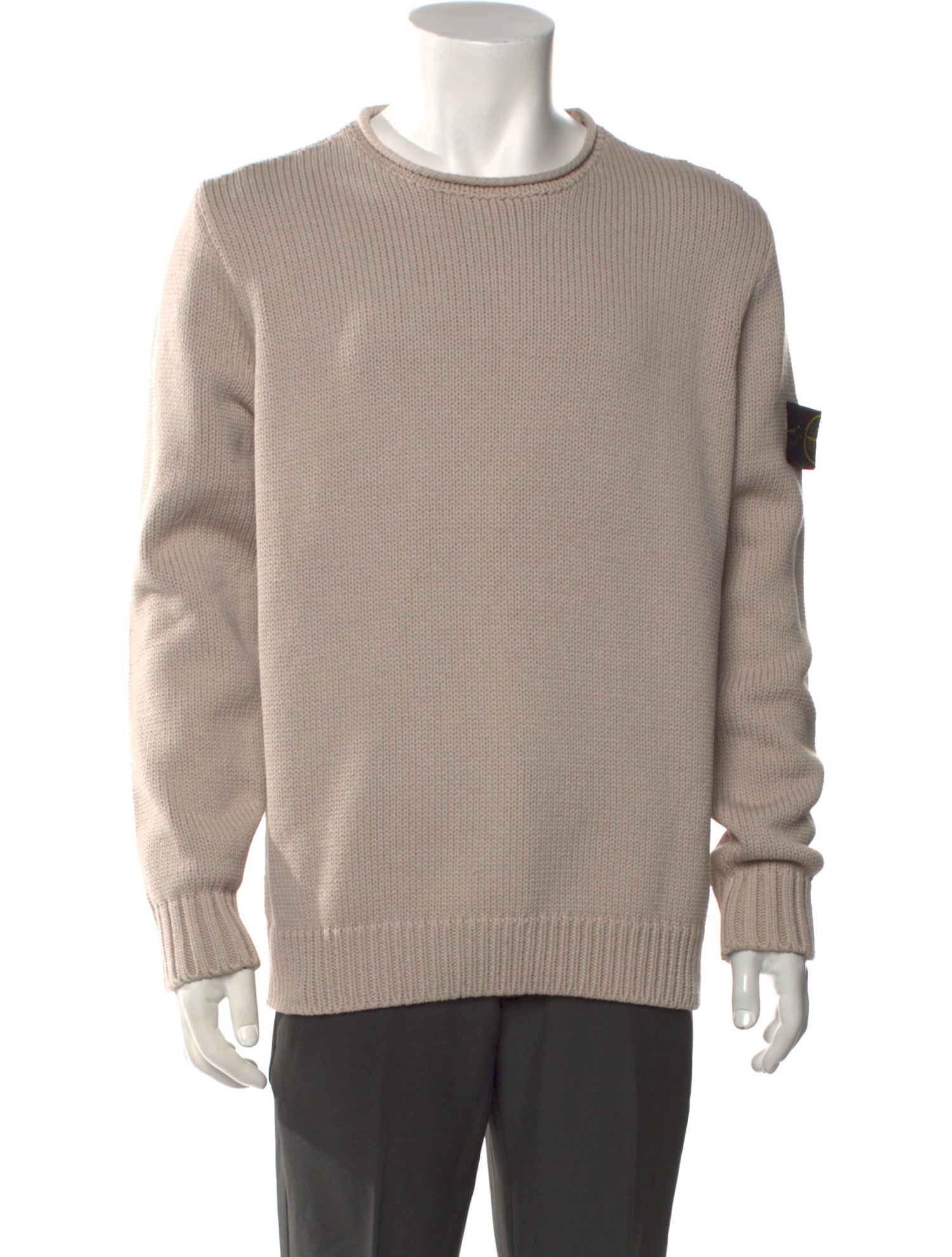 Stone Island Crew Neck Long Sleeve Pullover