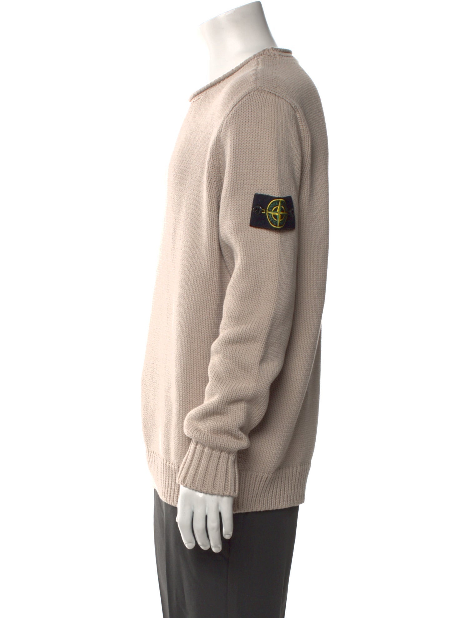 Stone Island Crew Neck Long Sleeve Pullover