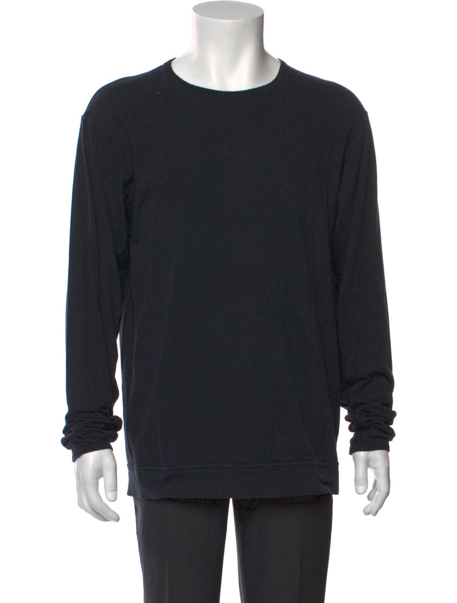 Stone Island Crew Neck Long Sleeve T-Shirt
