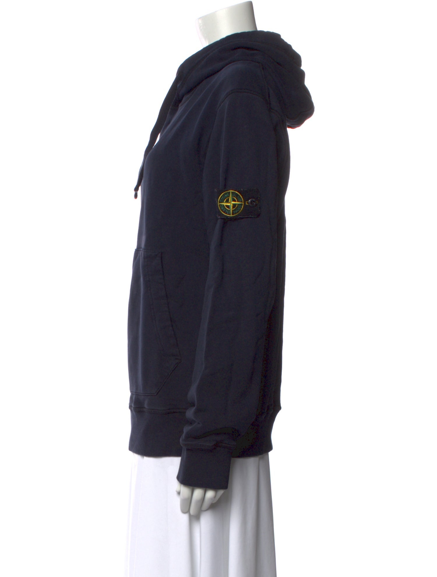 Stone Island Mock Neck Long Sleeve Sweatshirt