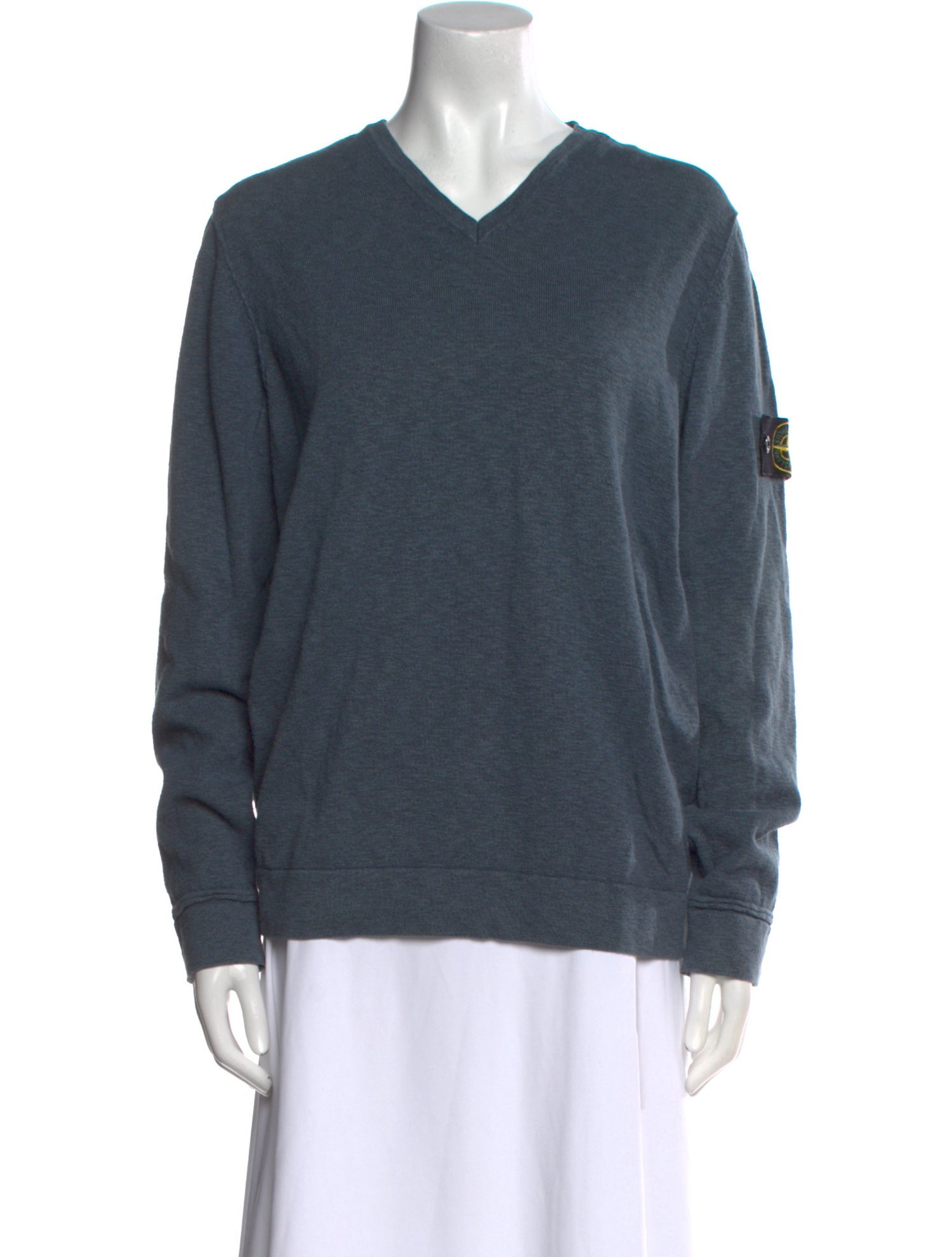 Stone Island V-Neck Sweater