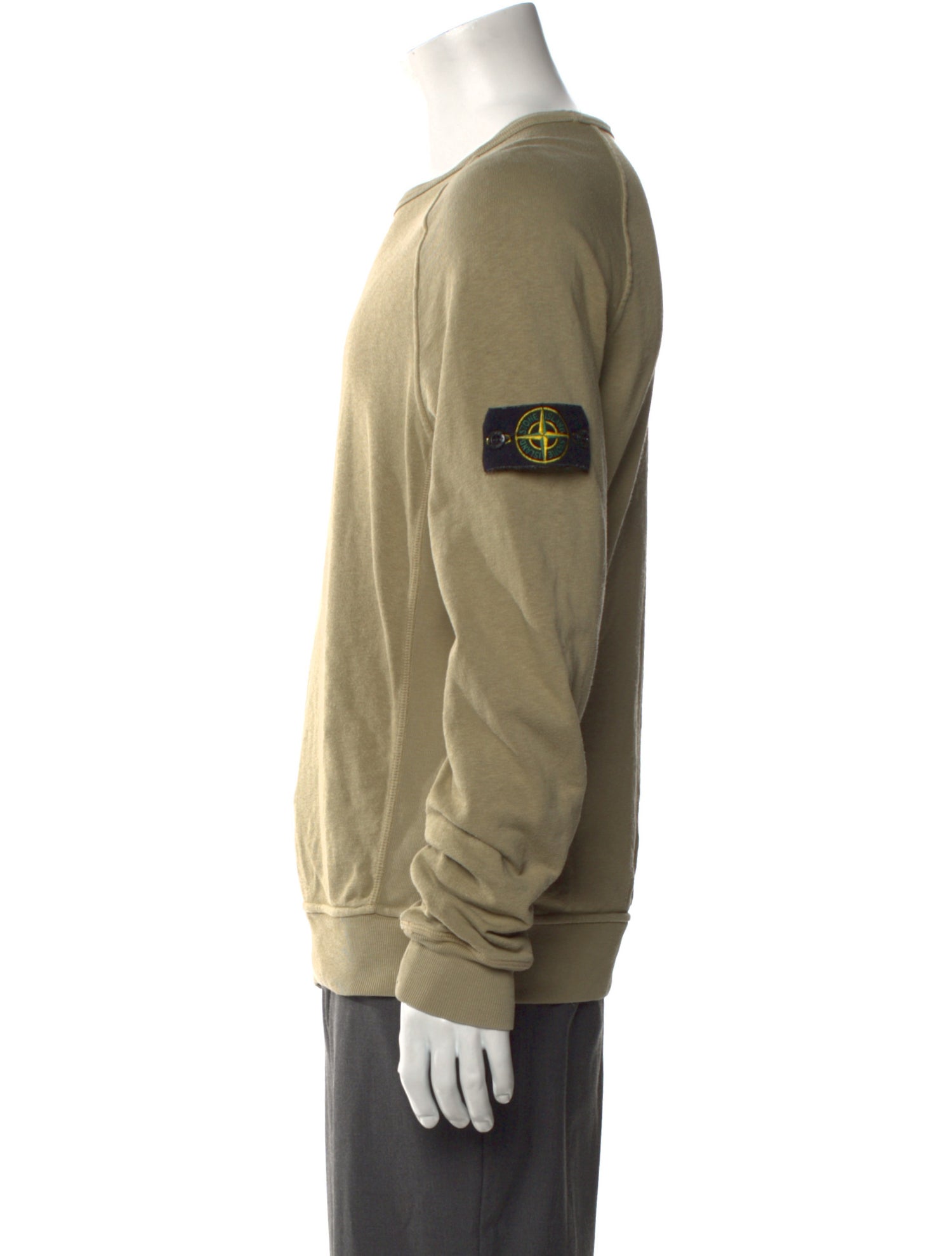 Stone Island Crew Neck Long Sleeve Pullover