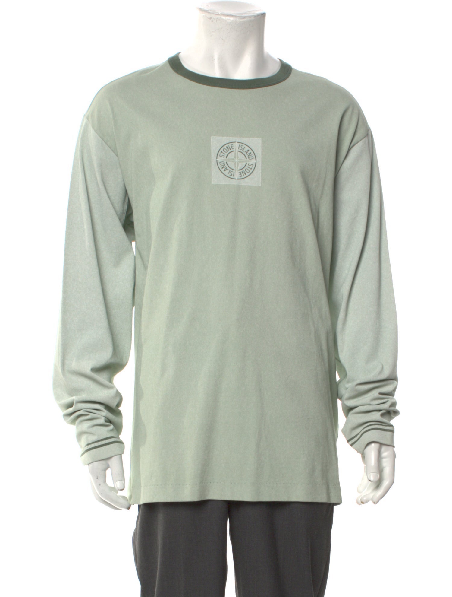 Stone Island Graphic Print Crew Neck T-Shirt