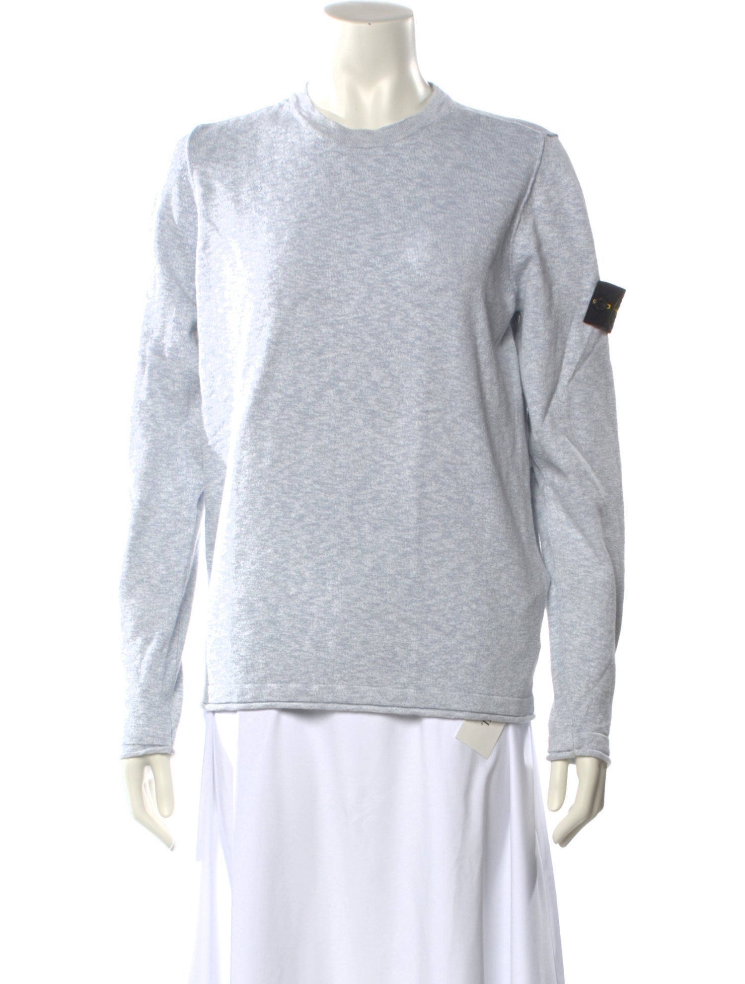 Stone Island Crew Neck Long Sleeve Sweatshirt