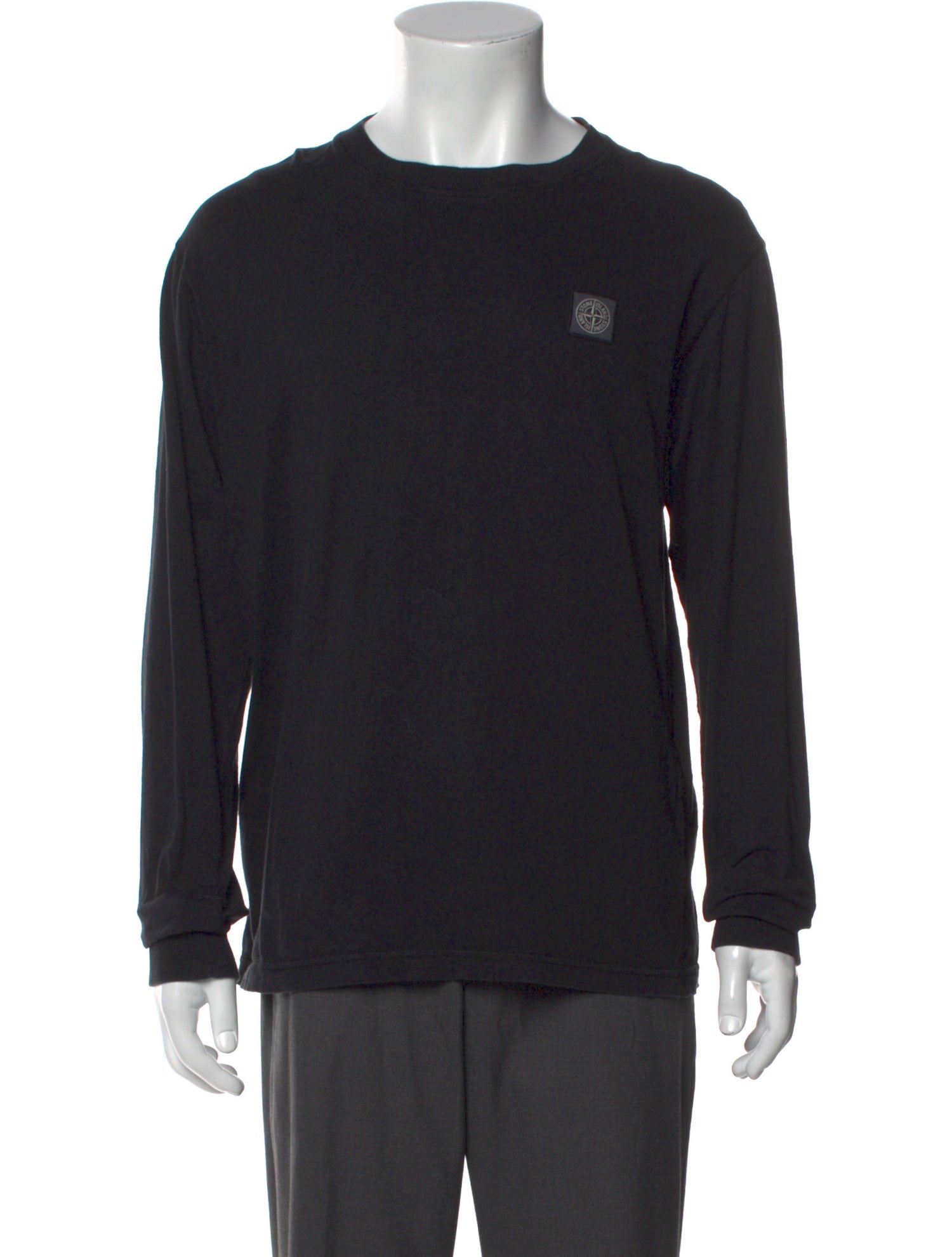 Stone Island Crew Neck Long Sleeve Pullover