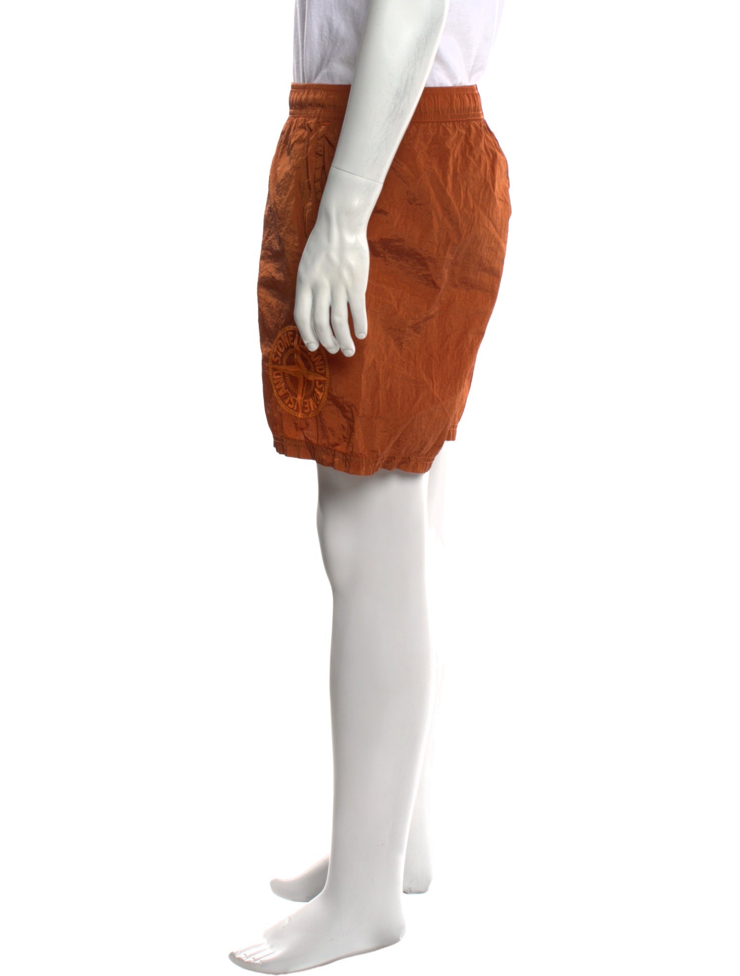 Stone Island Graphic Print Jogger Shorts w/ Tags