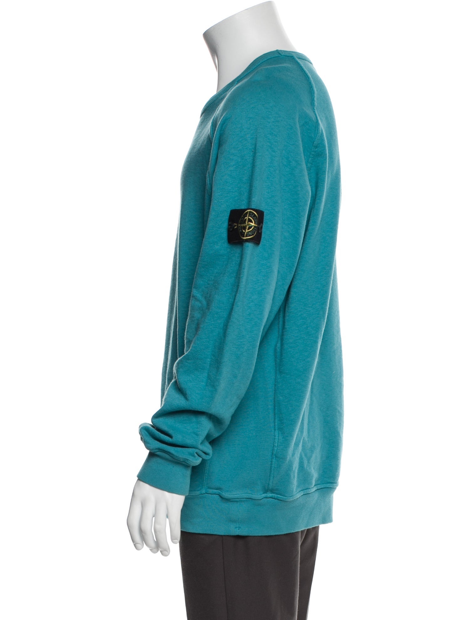 Stone Island Crew Neck Long Sleeve Pullover