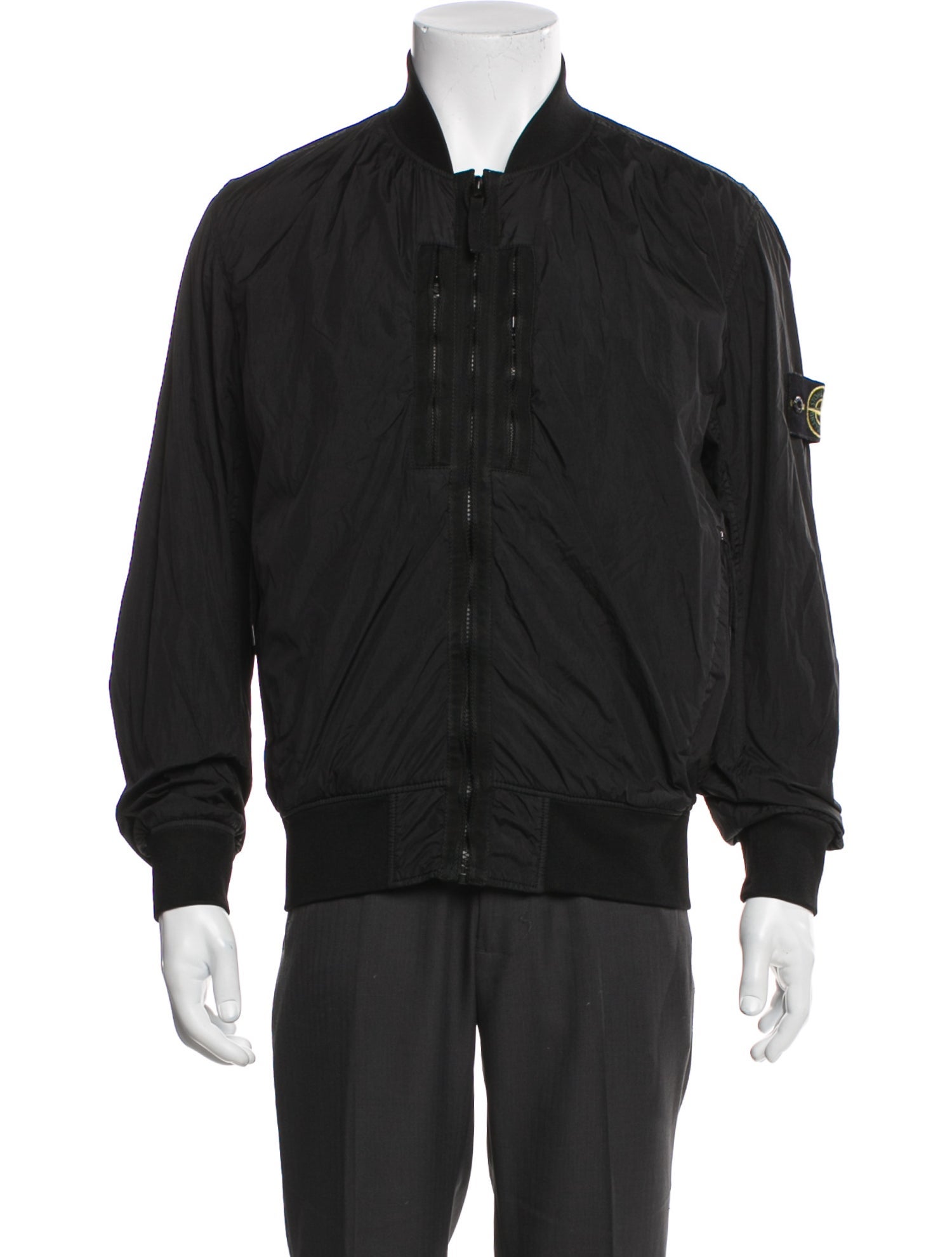 Stone Island Graphic Print Windbreaker