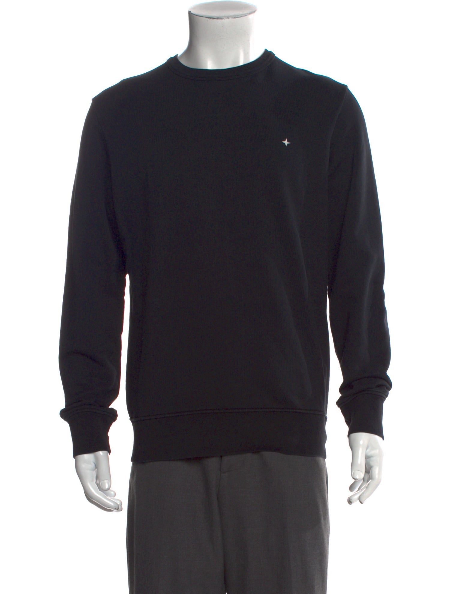 Stone Island Crew Neck Long Sleeve Pullover