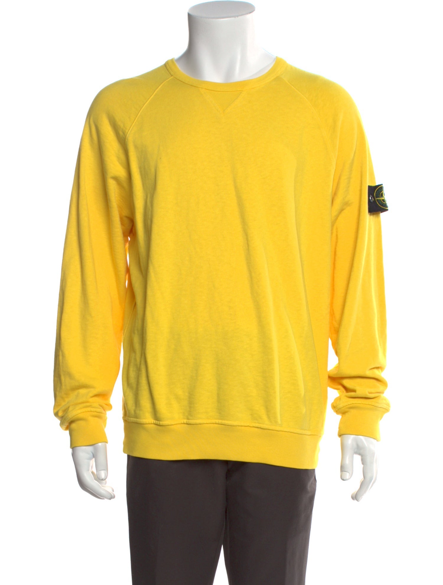 Stone Island Crew Neck Long Sleeve Pullover