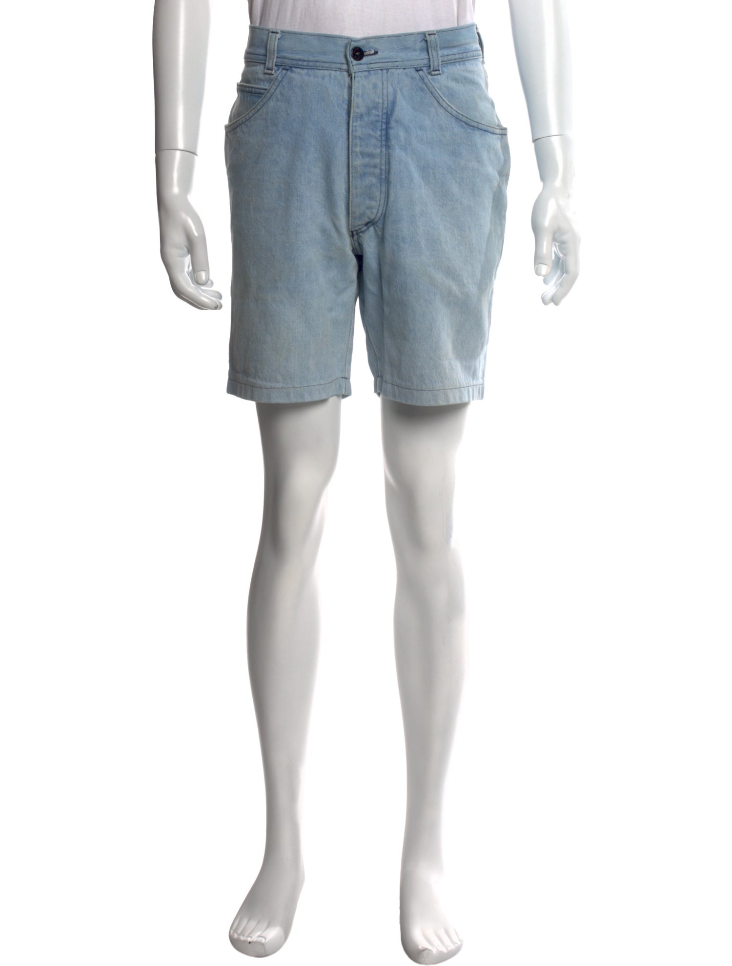Stone Island Denim Shorts