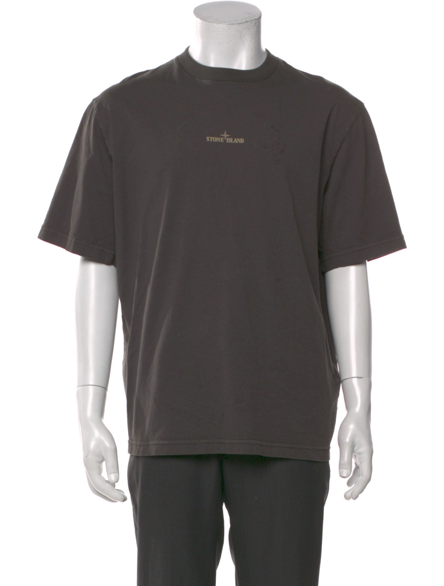 Stone Island Graphic Print Crew Neck T-Shirt