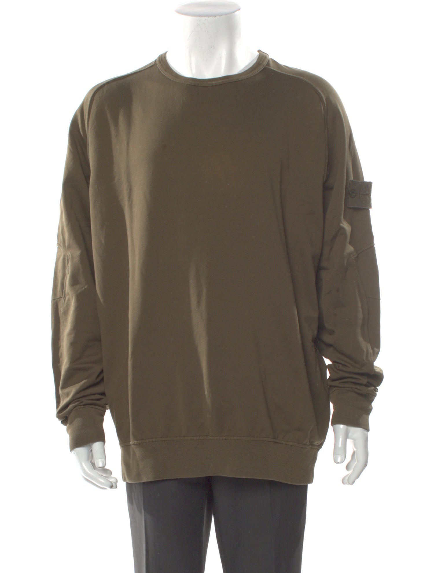 Stone Island Crew Neck Long Sleeve T-Shirt