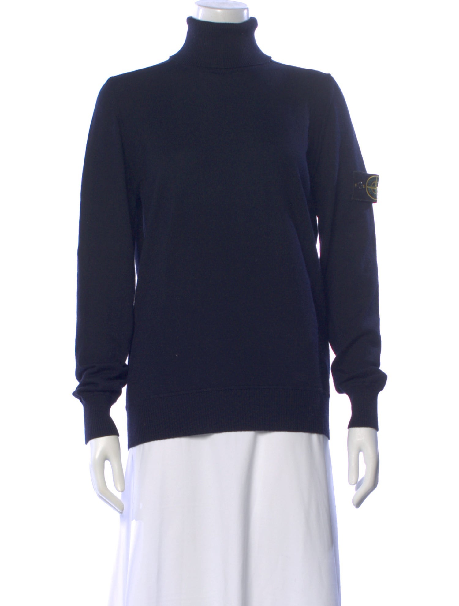 Stone Island Wool Turtleneck Sweater