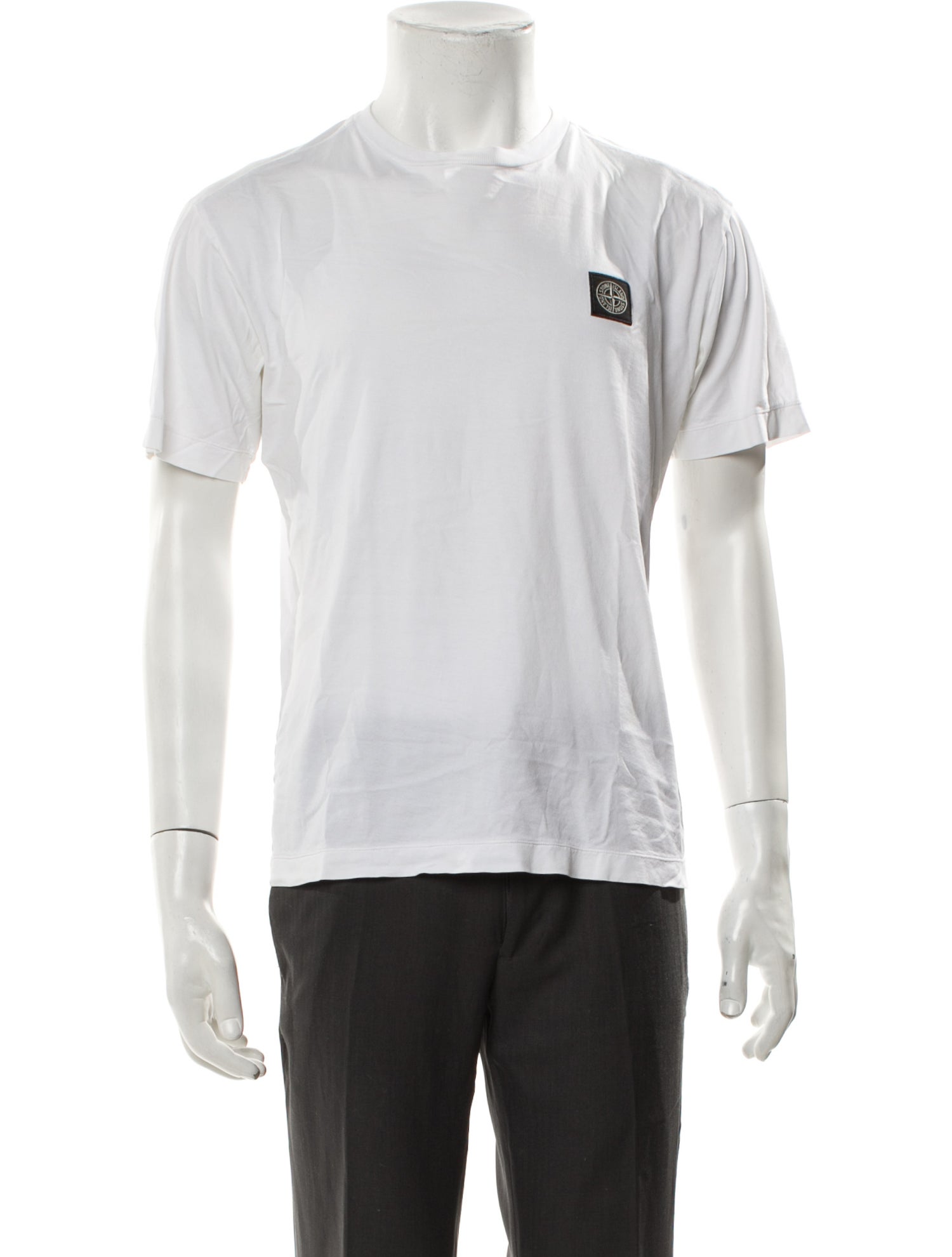 Stone Island Graphic Print Crew Neck T-Shirt