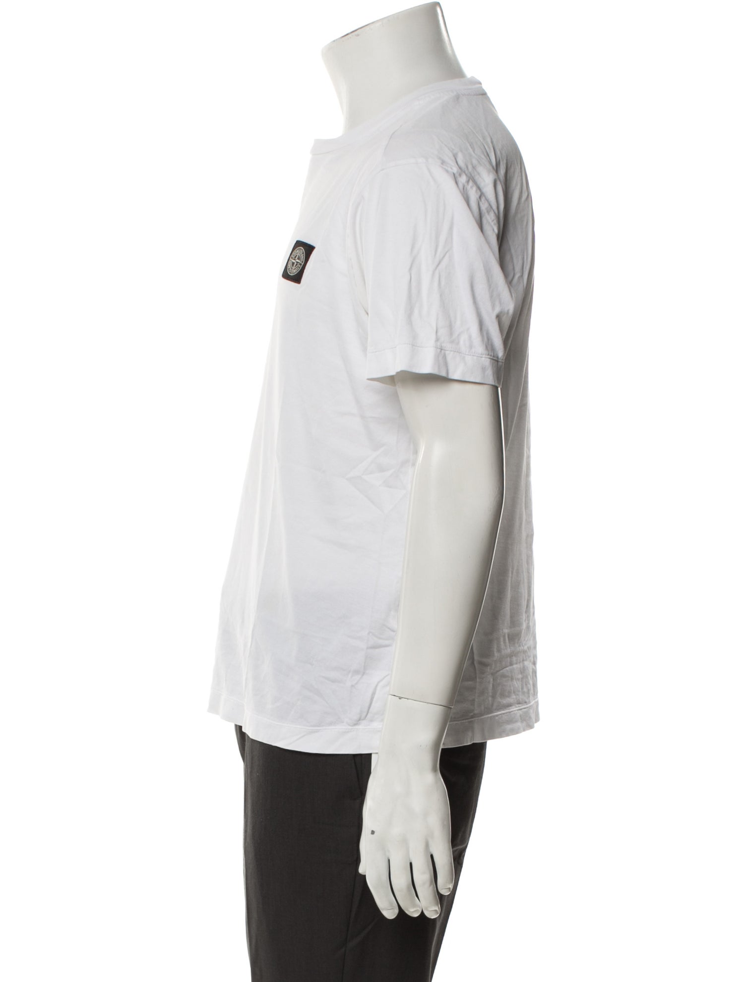 Stone Island Graphic Print Crew Neck T-Shirt