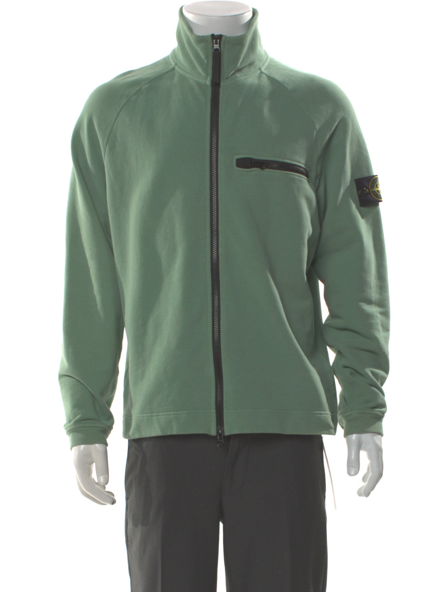 Stone Island Turtleneck Long Sleeve Cardigan