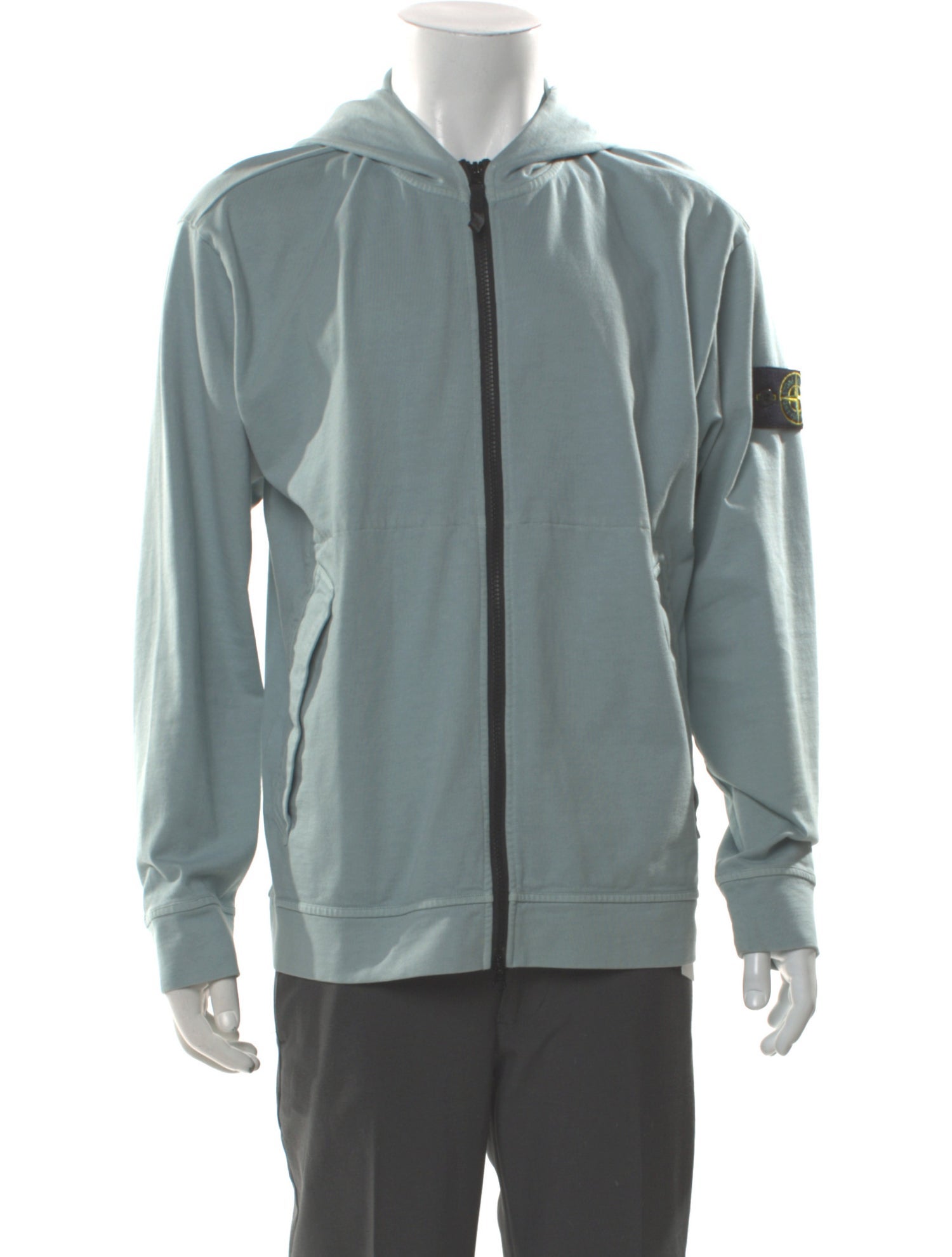 Stone Island Mock Neck Long Sleeve Cardigan